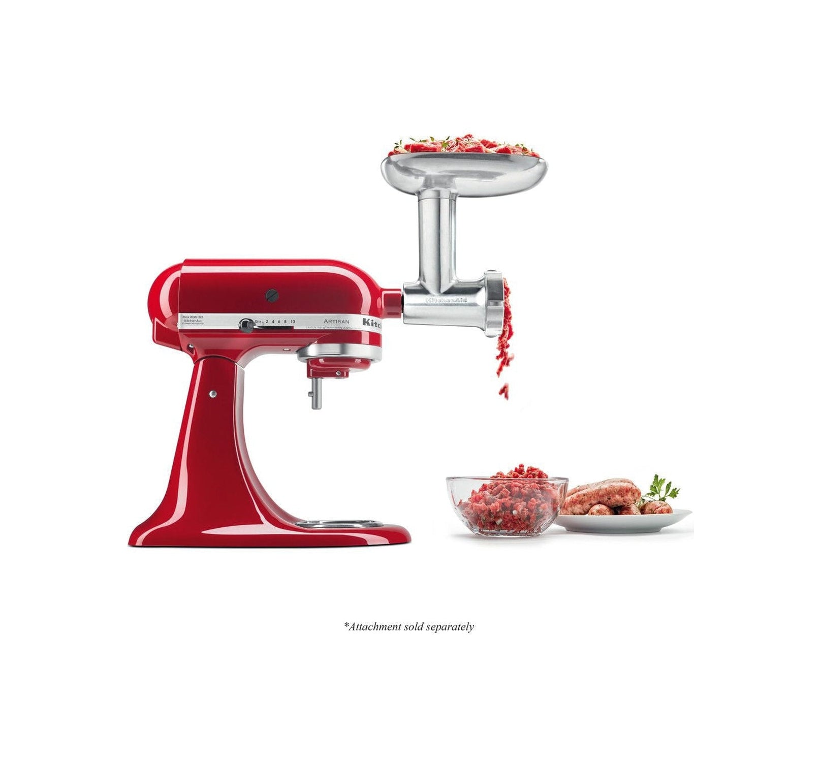 [product_category]-Kitchen Aid 5 Ksmfga Meat Grinder With Sausage Filler, Metal-KitchenAid-5413184410001-5KSMMGA-KIT-1