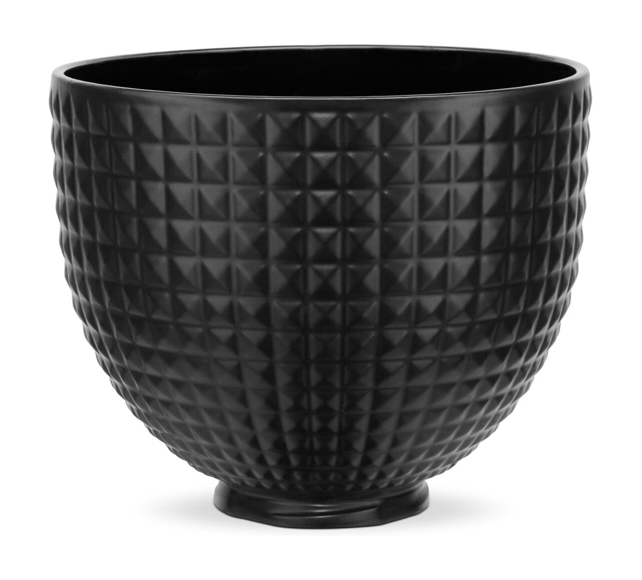 [product_category]-Kitchen Aid Ceramic Bowl 4.7 L, Black Studded-KitchenAid-8003437646805-5KSM2CB5LS-KIT-1