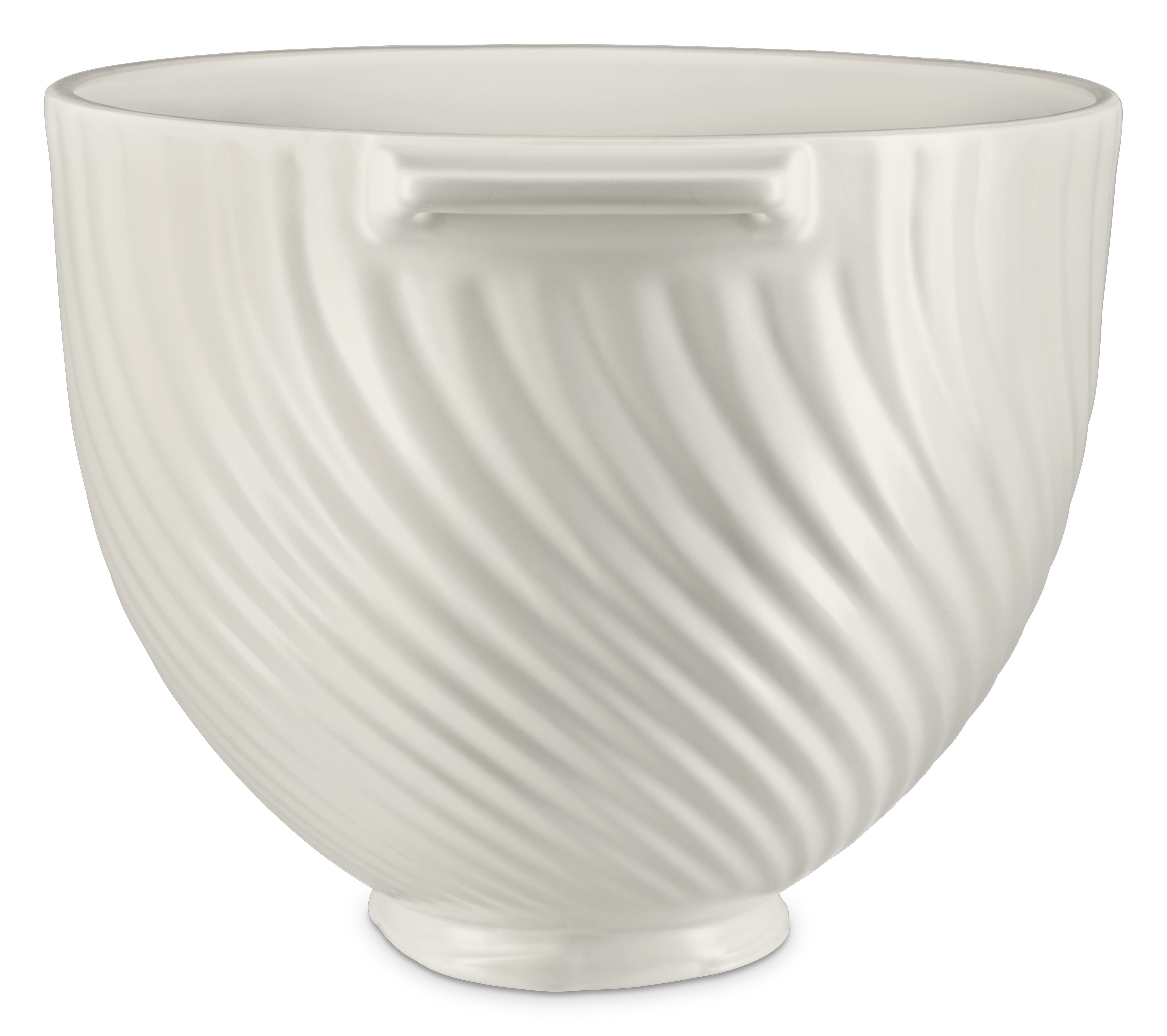 [product_category]-Kitchen Aid Ceramic Bowl 4.7 L, Meringue-KitchenAid-8003437643736-5KSM2CB5MR-KIT-3