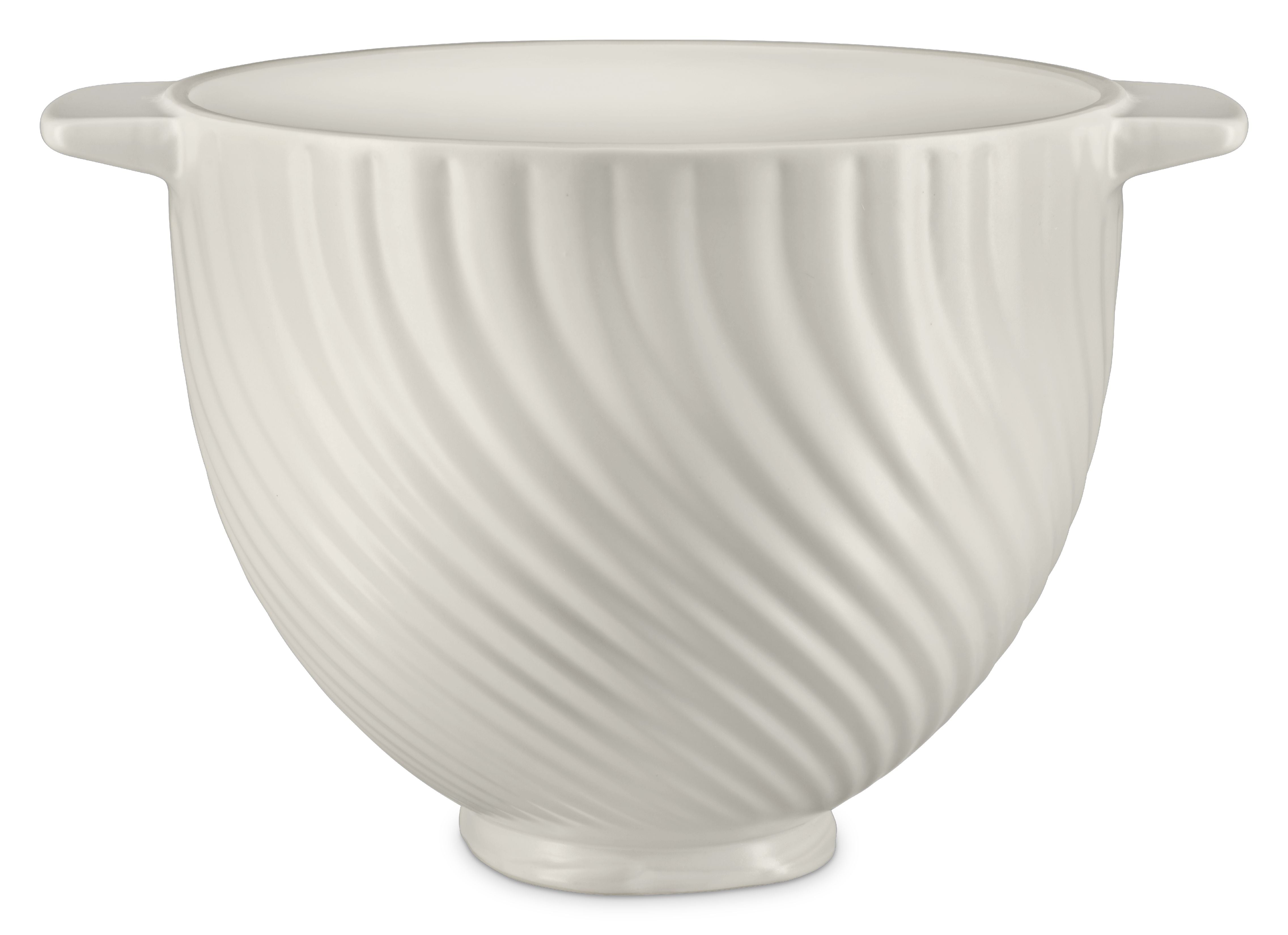 [product_category]-Kitchen Aid Ceramic Bowl 4.7 L, Meringue-KitchenAid-8003437643736-5KSM2CB5MR-KIT-7