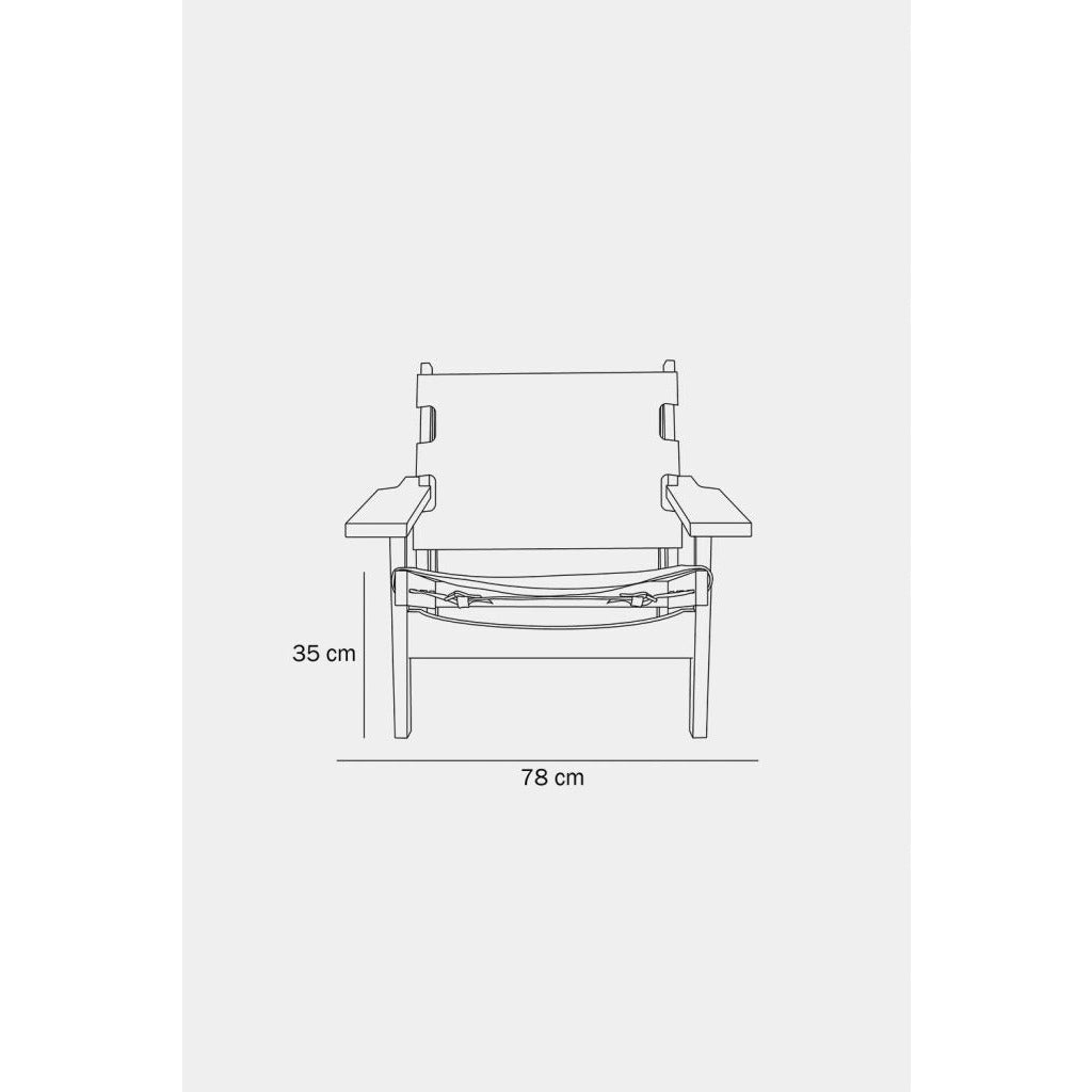 [product_category]-Klassik Studio Kø Hunting Chair Oak Soaped, Canvas-Klassik Studio-HUNTING-SOAPEDOAK-CANVAS-KLA-5