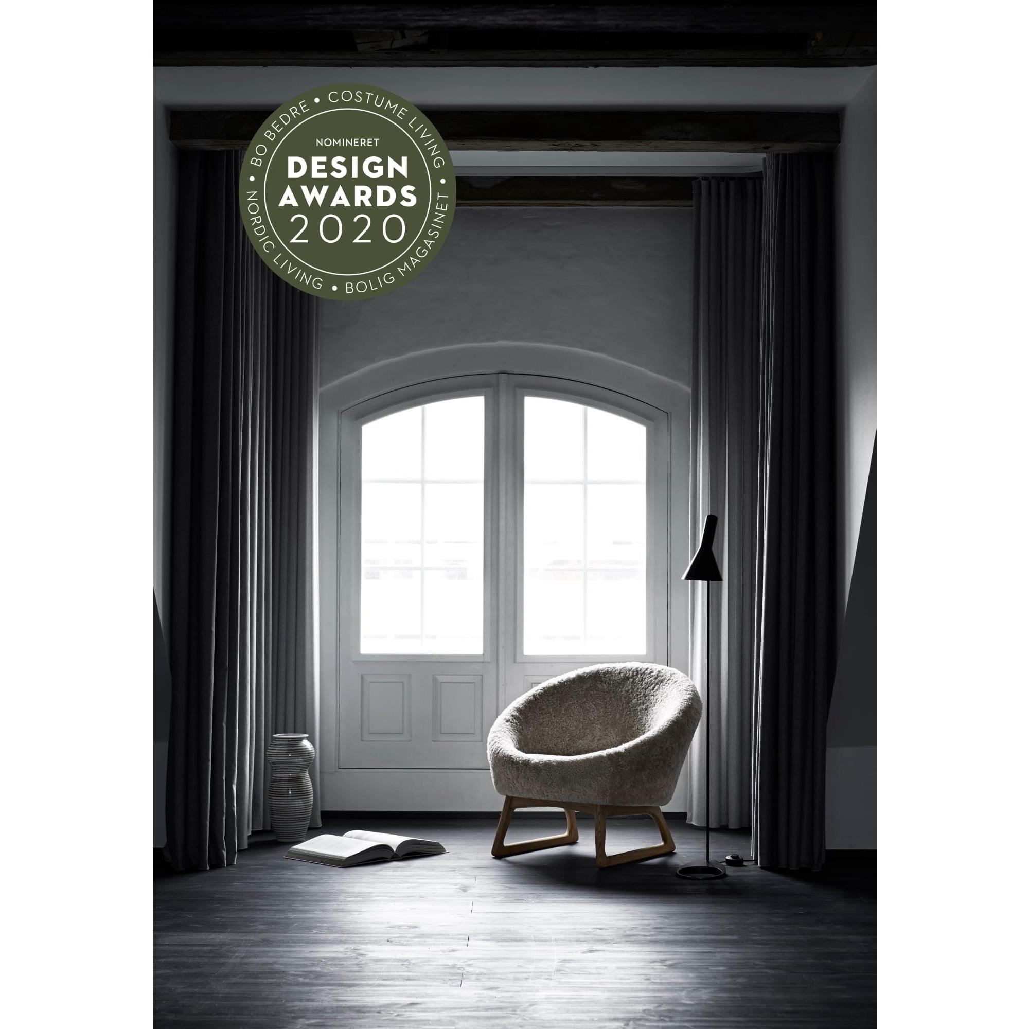 [product_category]-Klassik Studio Kø Tub Chair Oak Soap, Hallingdal 116 Fabric-Klassik Studio-5714172001363-92500121-KLA-2