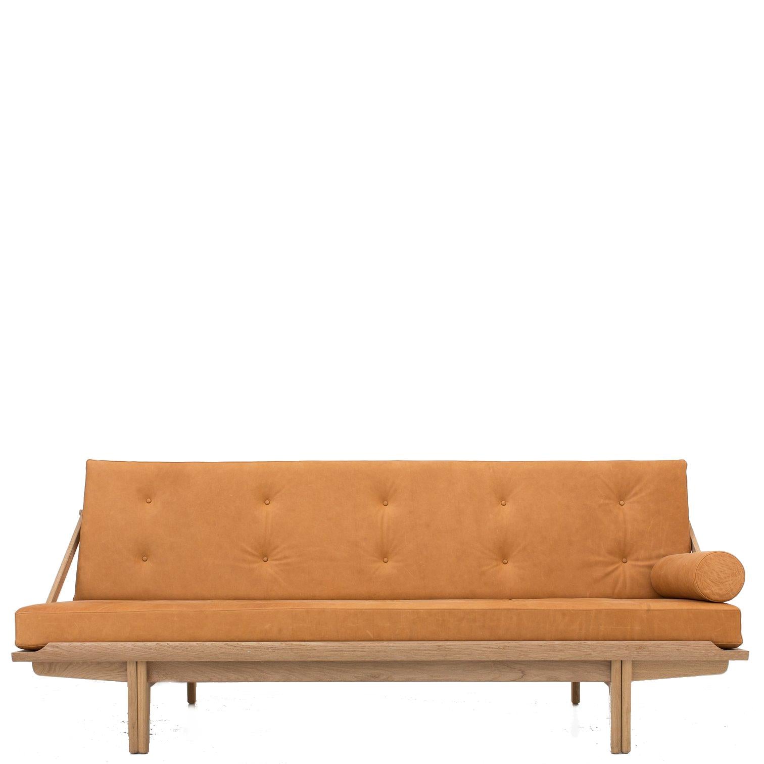 [product_category]-Klassik Studio Pv Daybed Oak Soap, Cognac Dunes Leather-Klassik Studio-DAYBED-91500401-DUNES-KLA-1