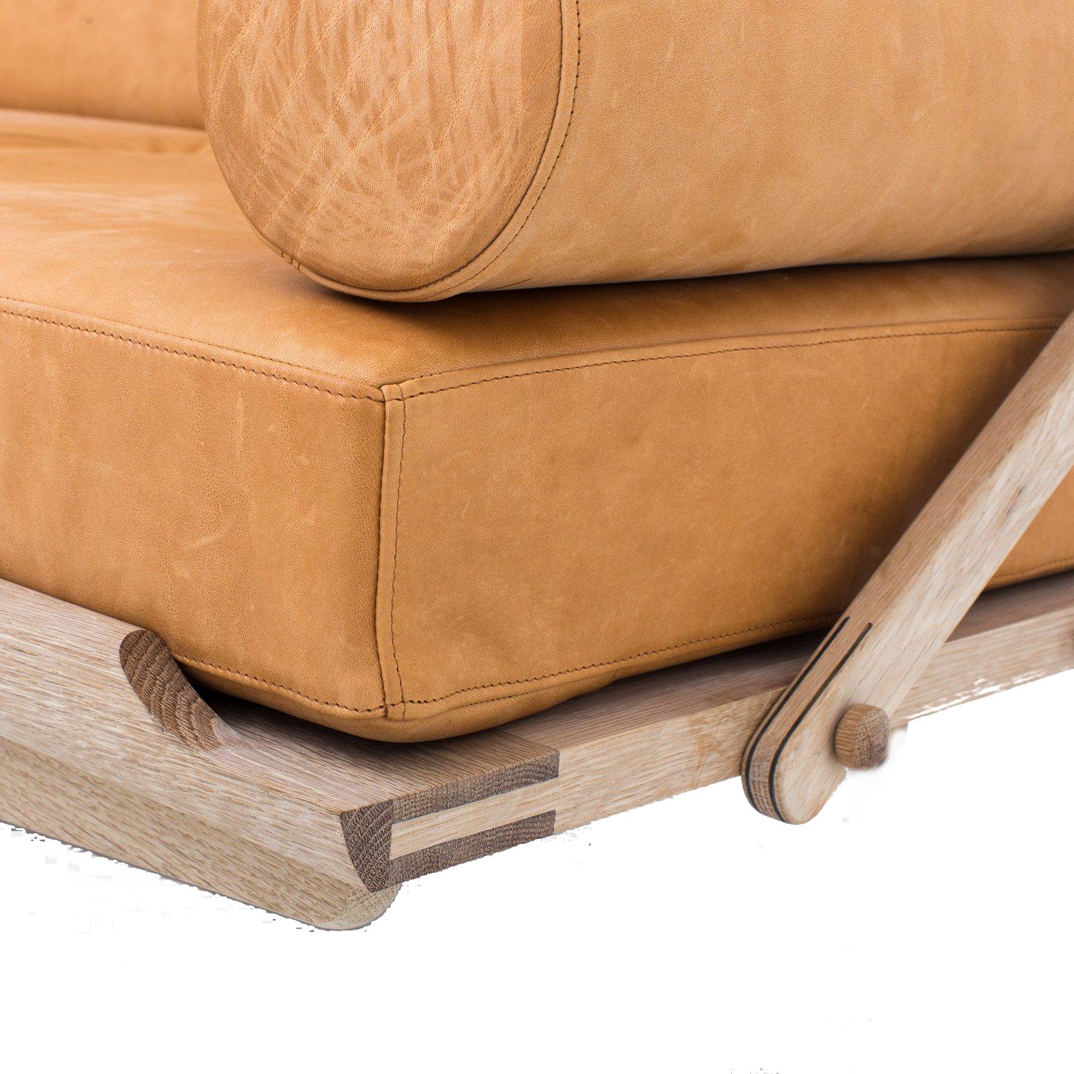 [product_category]-Klassik Studio Pv Daybed Oak Soap, Cognac Dunes Leather-Klassik Studio-DAYBED-91500401-DUNES-KLA-7