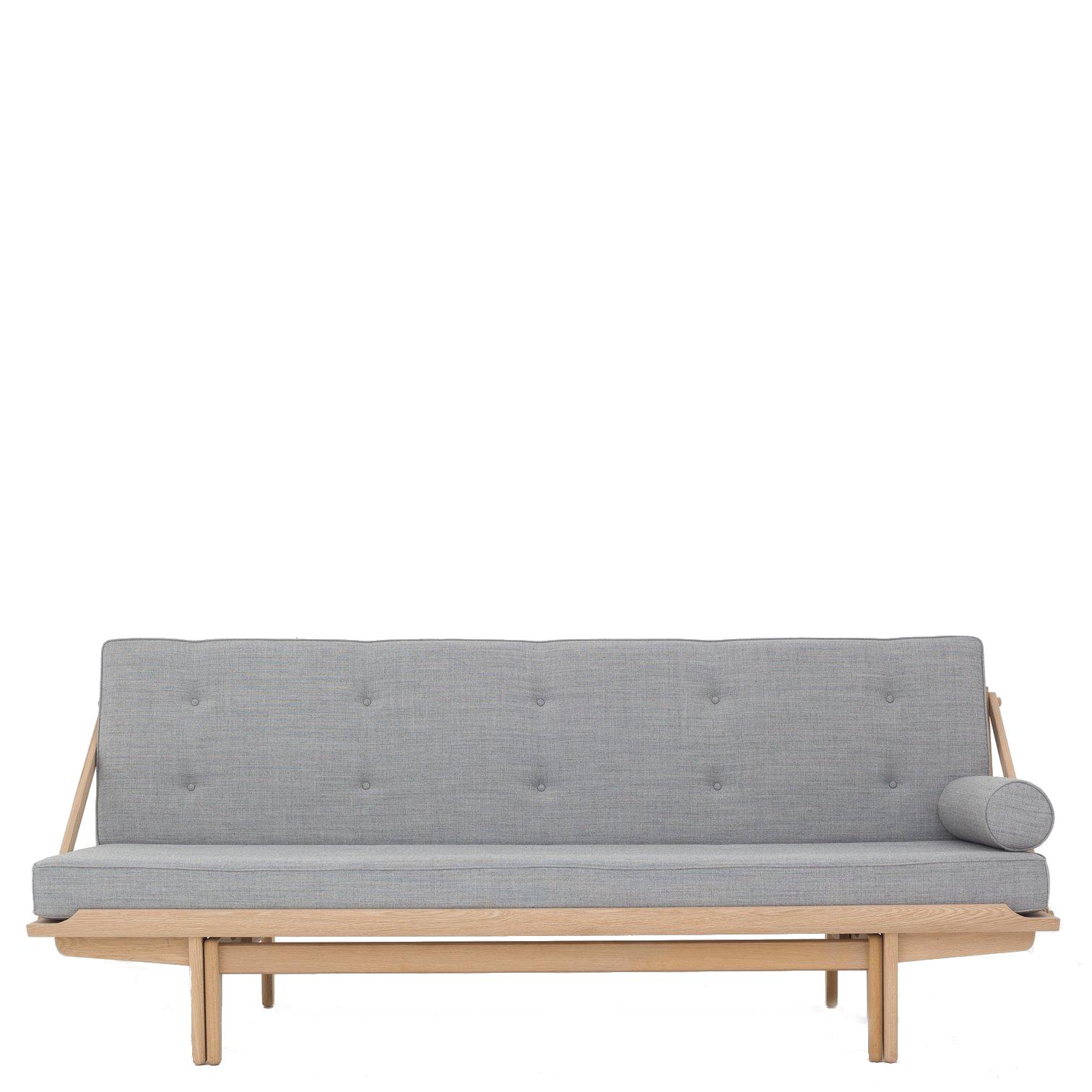 [product_category]-Klassik Studio Pv Daybed Oak Soaped, Grey Canvas 124-Klassik Studio-DAYBED-91500401-CANVAS124-KLA-1