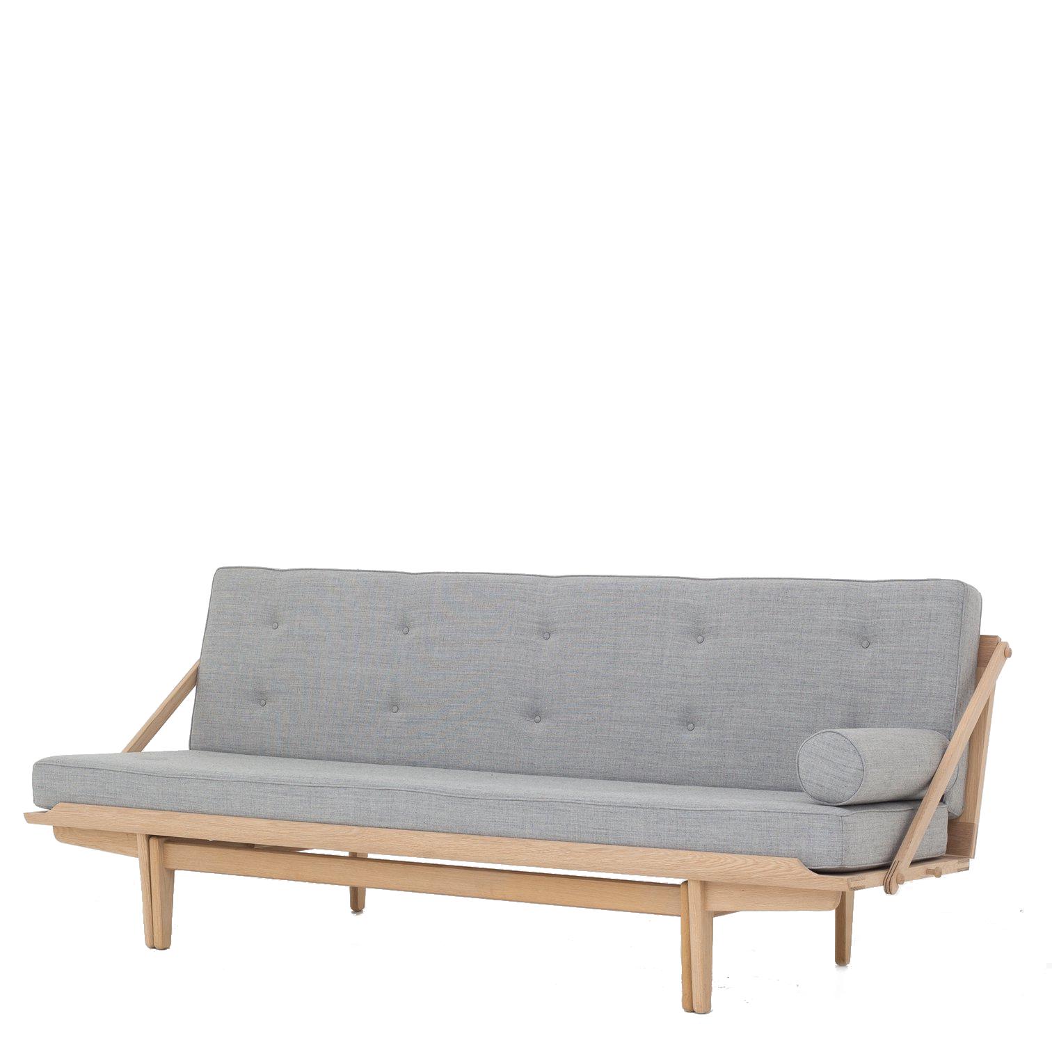 [product_category]-Klassik Studio Pv Daybed Oak Soaped, Grey Canvas 124-Klassik Studio-DAYBED-91500401-CANVAS124-KLA-2