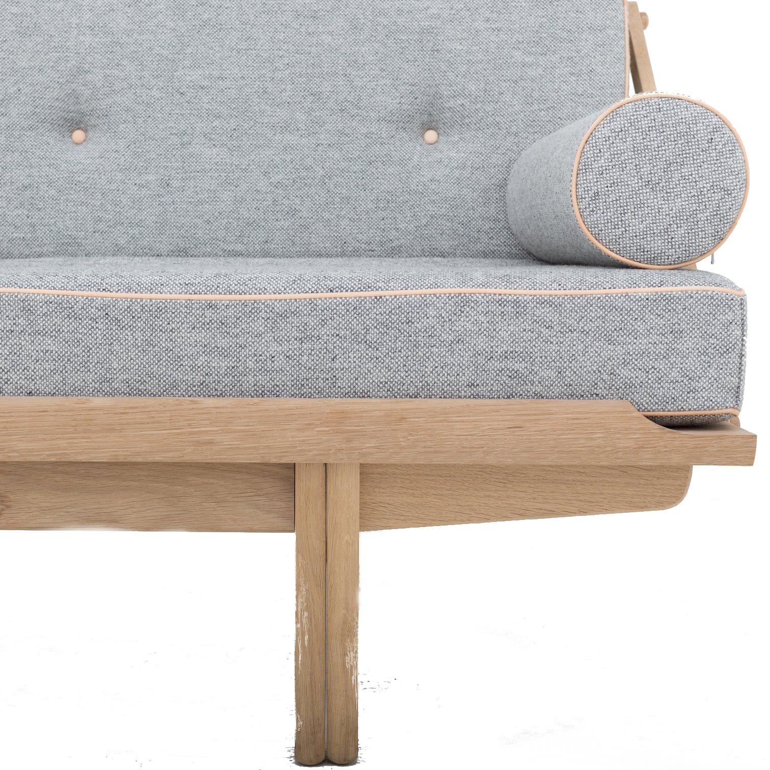 [product_category]-Klassik Studio Pv Daybed Oak Soaped, Grey Hallingdal 106-Klassik Studio-DAYBED-91500401-HALLINGDAL166-KLA-7