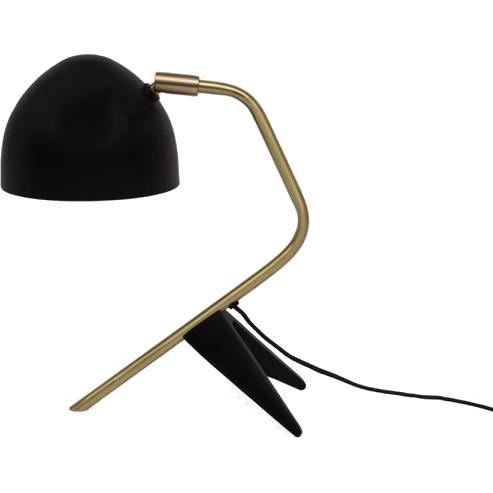 [product_category]-Klassik Studio Studio 1 Table Lamp, Black/Brass-Klassik Studio-5714172000021-202001-KLA-1
