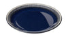 Knabstrup Keramik Colorit Plate Ø 19 cm, tmavě modrá