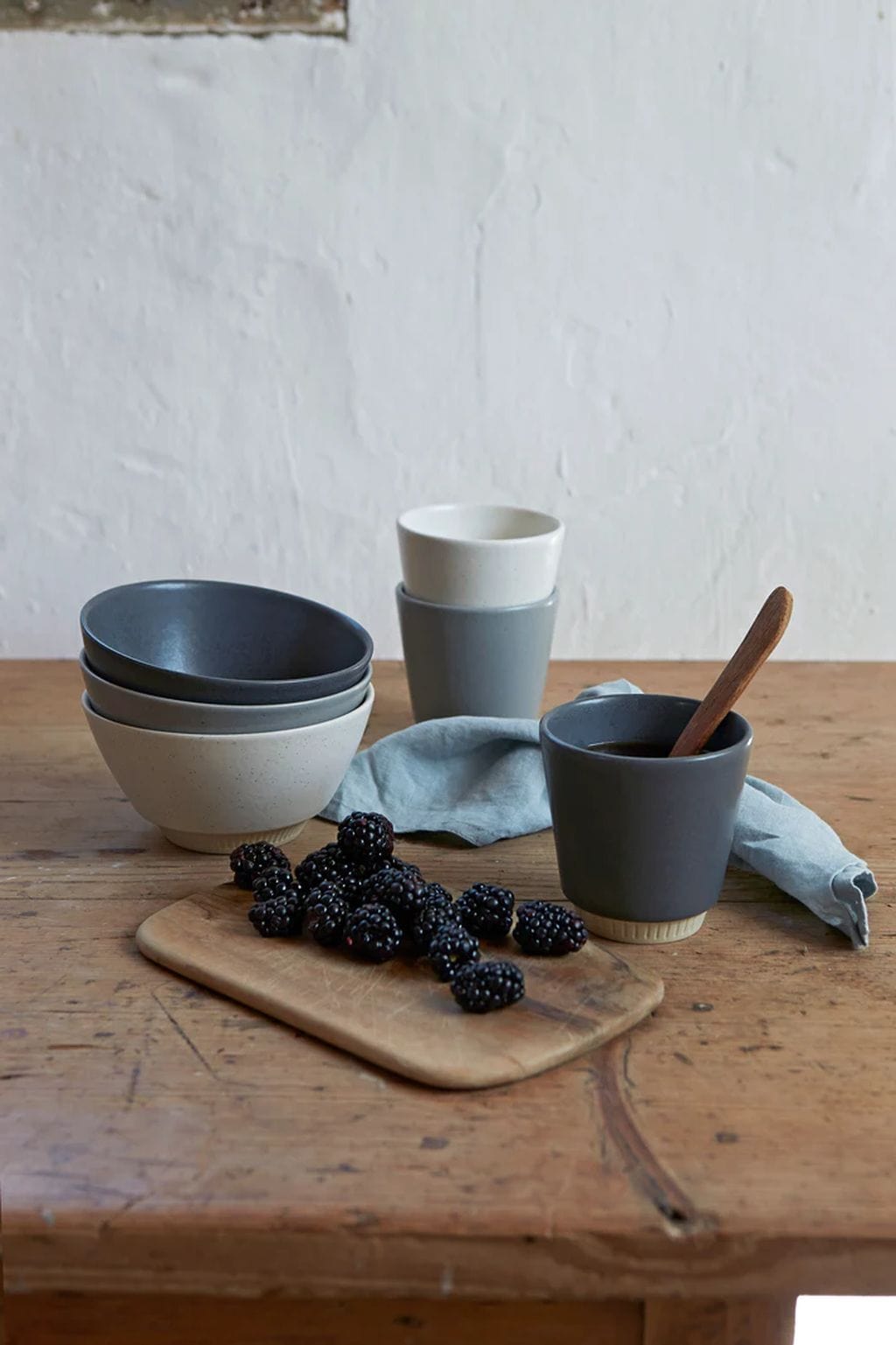 [product_category]-Knabstrup Keramik Colorite Bowl ø 14 Cm, Grey-Knabstrup Keramik-5713959012769-1276-KNA-4