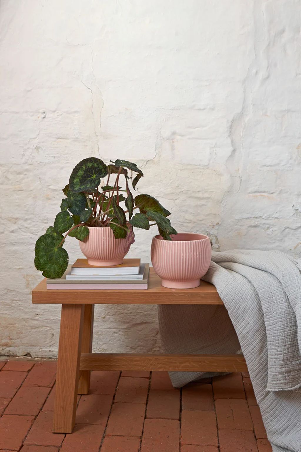 [product_category]-Knabstrup Keramik Flowerpot With Wheels ø 14.5 Cm, Pink-Knabstrup Keramik-5713959012974-1297-KNA-2