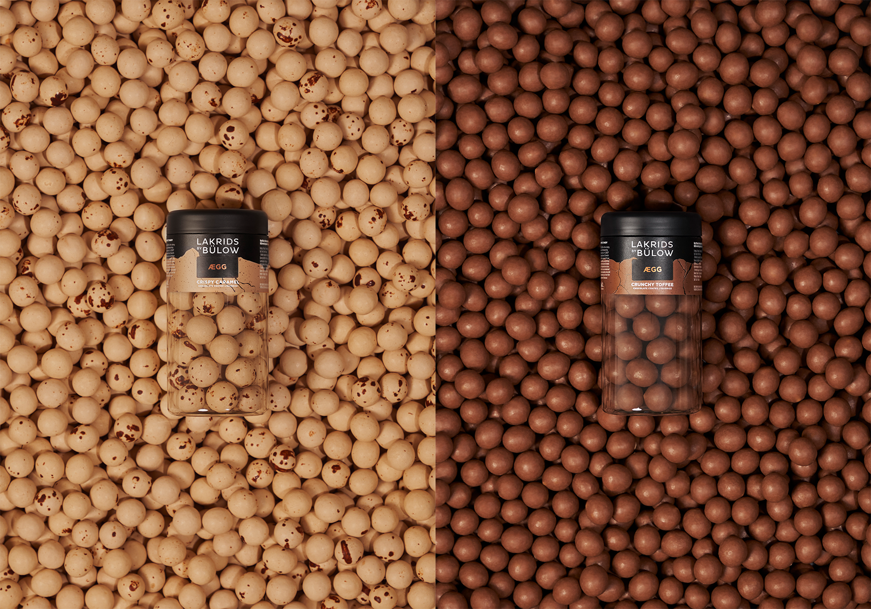 Lakrids By Bülow Velikonoční vejce Křupavý karamel, 295g 