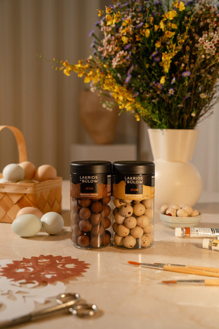 Lakrids By Bülow Velikonoční vejce Křupavý karamel, 295g 