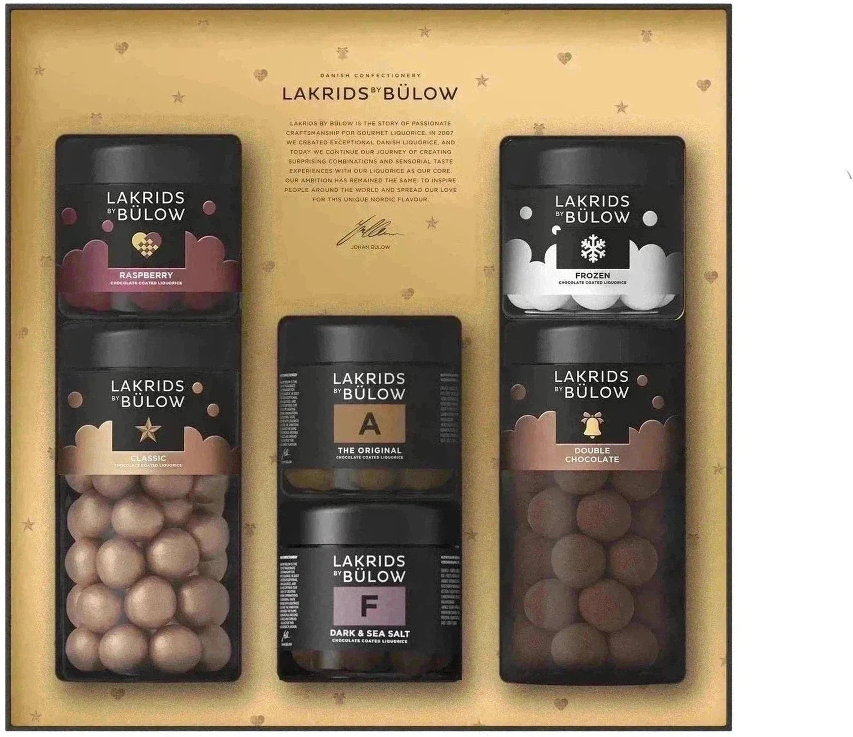 Lakrids od Bülow Winter Black Box 2024, 1090G