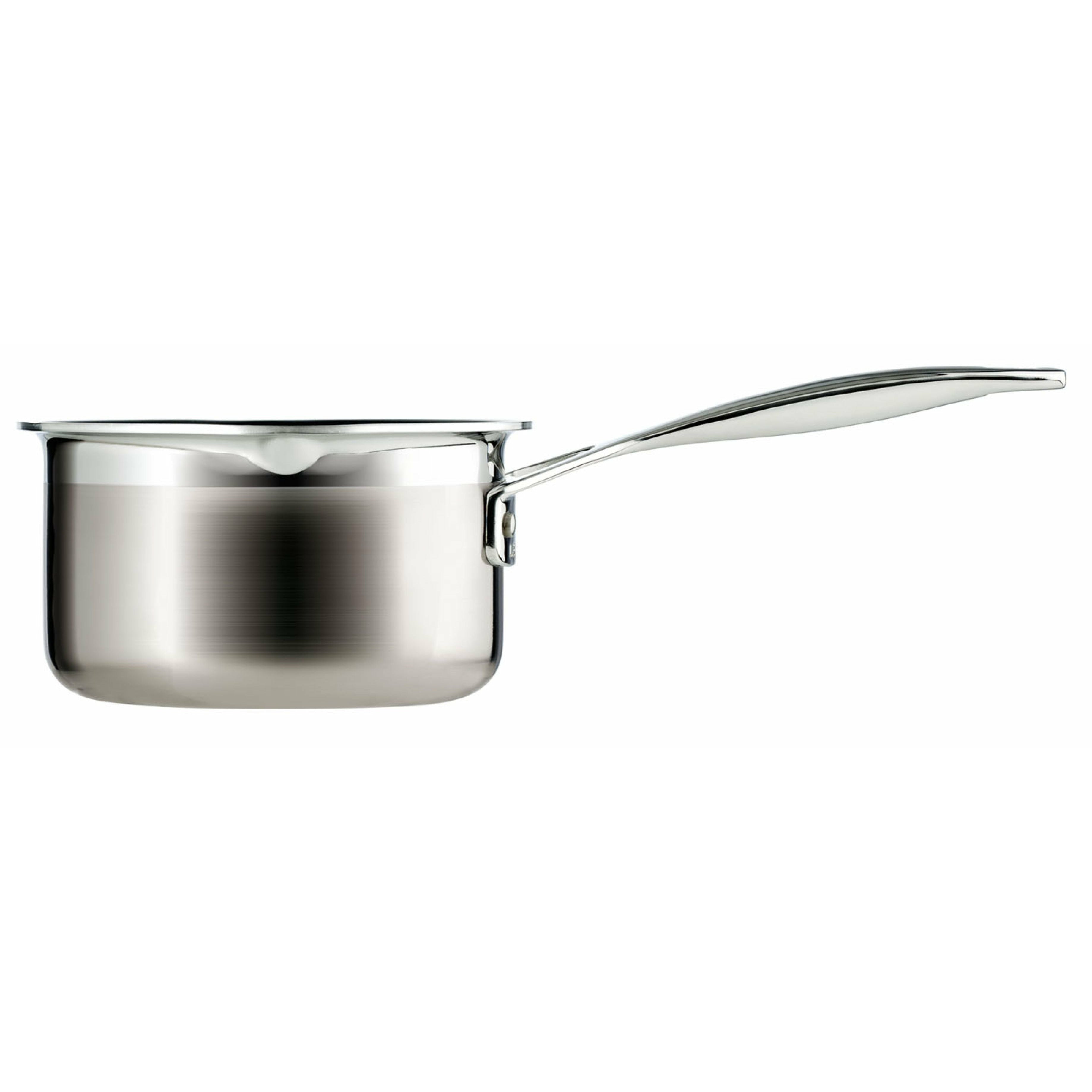 [product_category]-Le Creuset 3 Ply Stainless Steel Non Stick Milk Pan 1.3 L, 14 Cm-Le Creuset-630870042116-96201214001000-LEC-2