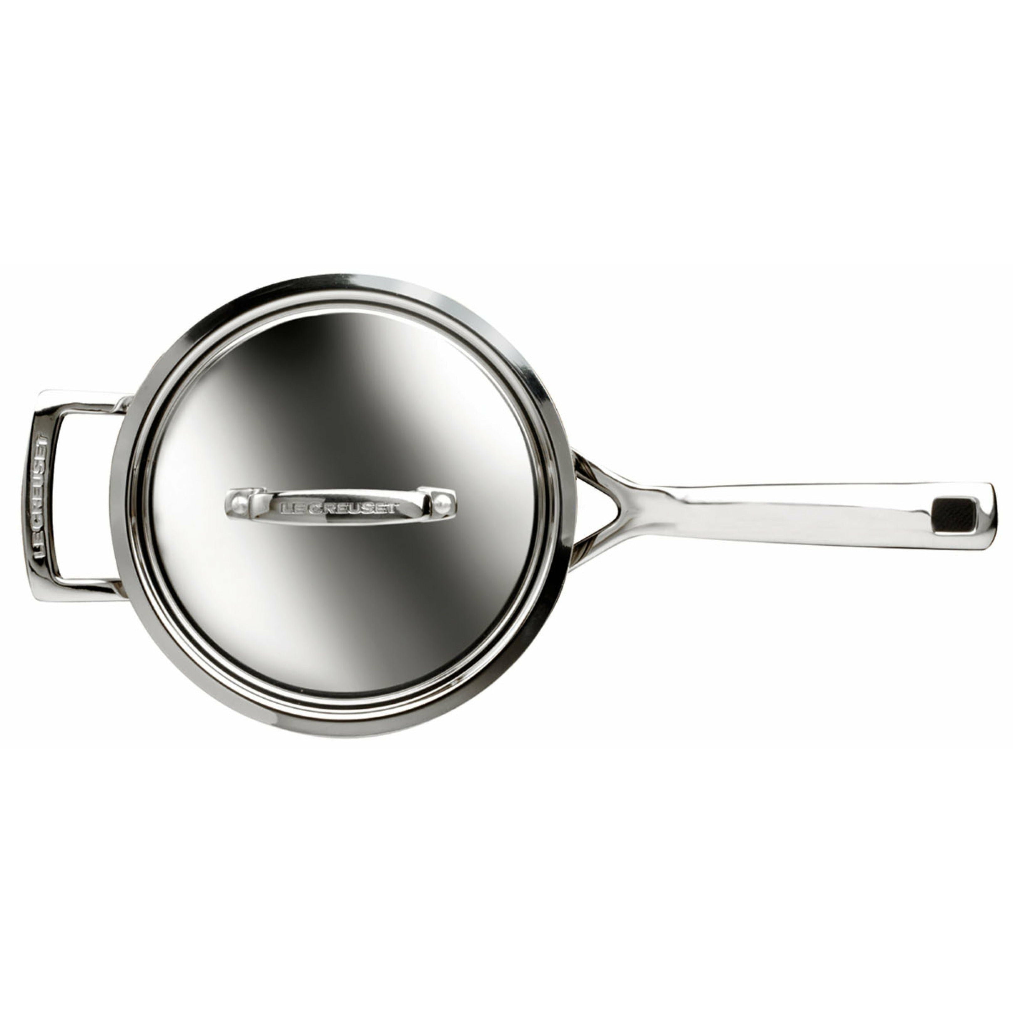 [product_category]-Le Creuset 3 Ply Stainless Steel Saucepan With Lid 1.9 L, 16 Cm-Le Creuset-630870042123-96200916001000-LEC-2