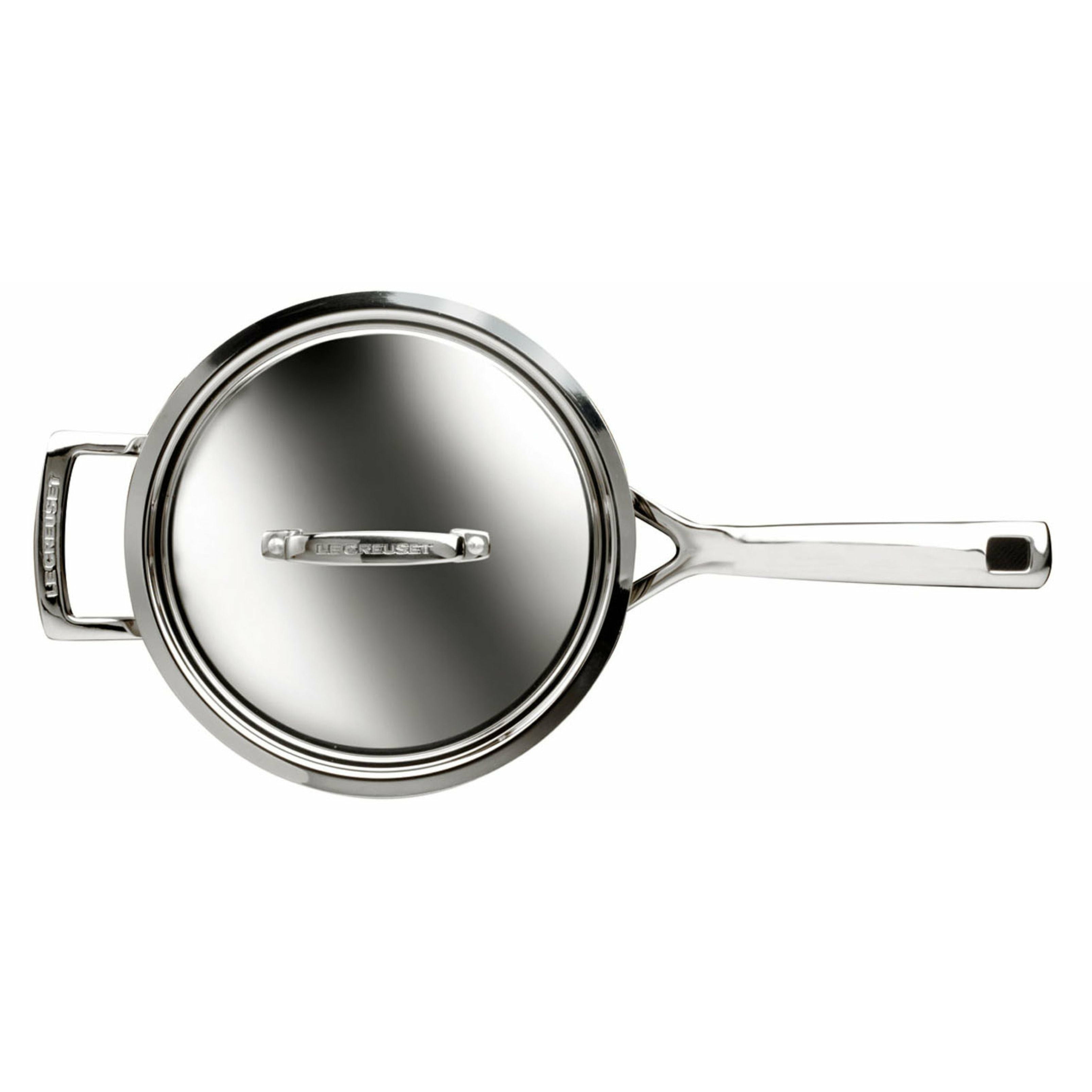 [product_category]-Le Creuset 3 Ply Stainless Steel Saucepan With Lid 2.8 L, 18 Cm-Le Creuset-630870042130-96200918001000-LEC-2