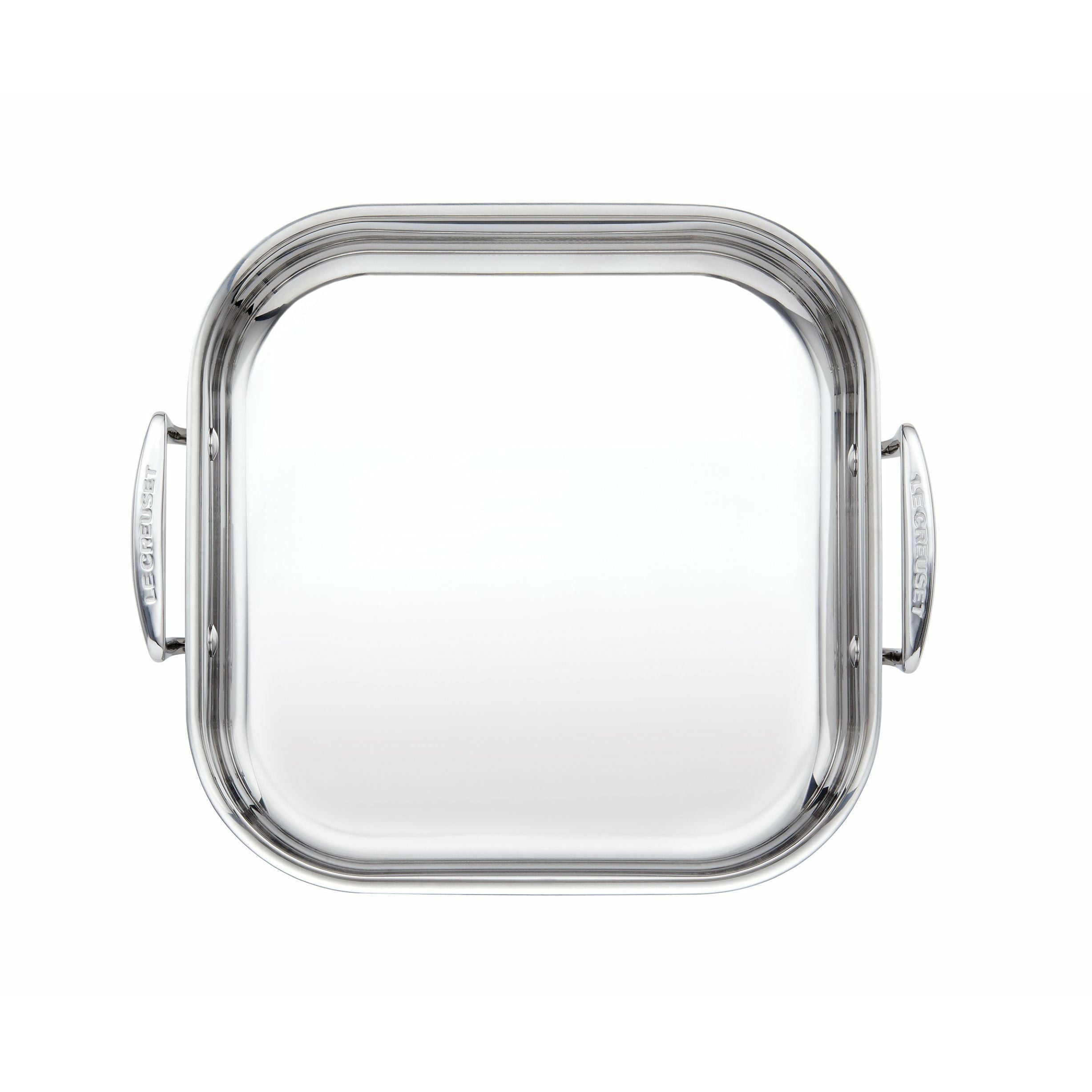 [product_category]-Le Creuset 3 Ply Stainless Steel Square Roaster 4.4 L, 26 Cm-Le Creuset-630870249096-96106026000000-LEC-2