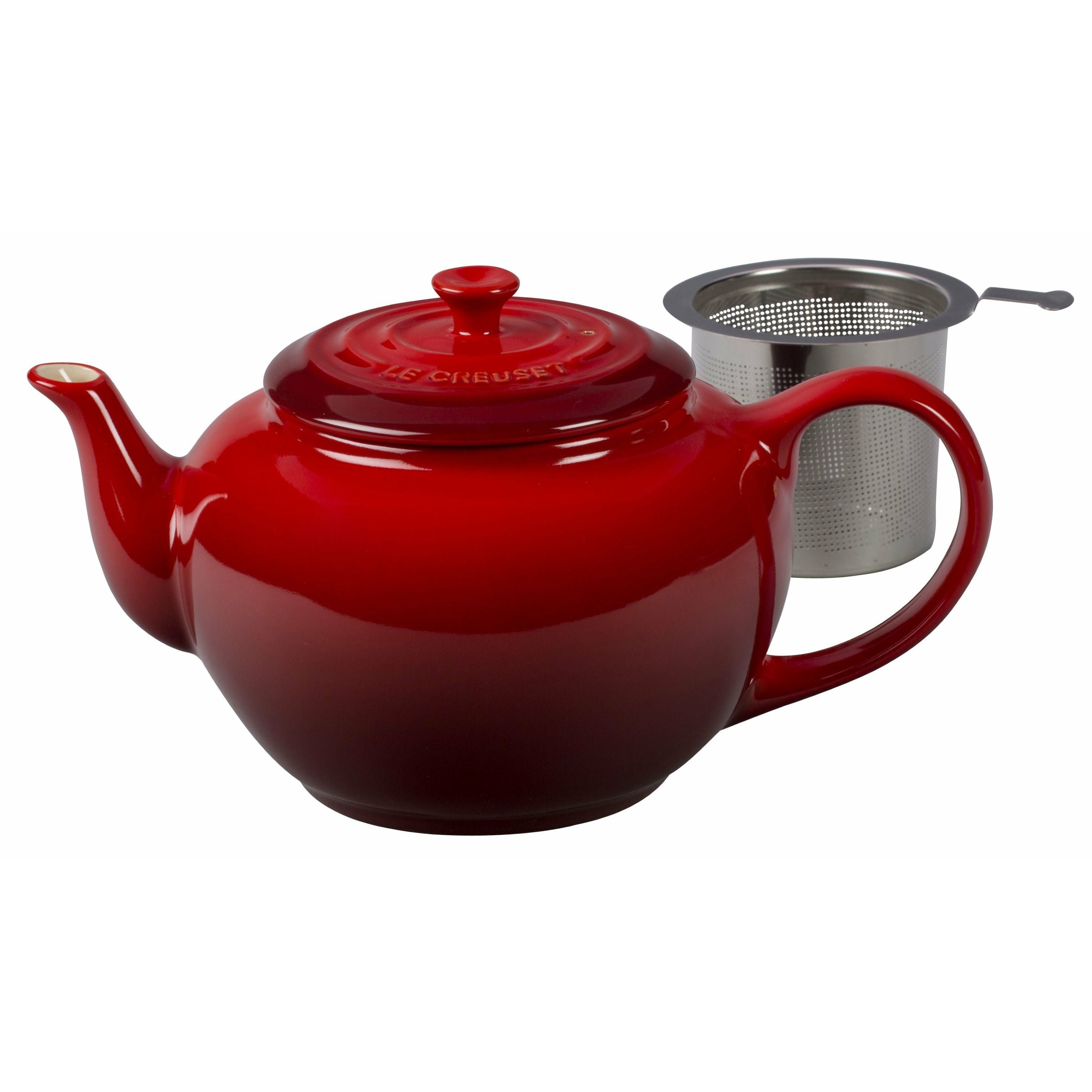 [product_category]-Le Creuset Classic Jug With Sieve 1.3 L, Cherry Red-Le Creuset-630870121088-91010038061415-LEC-2