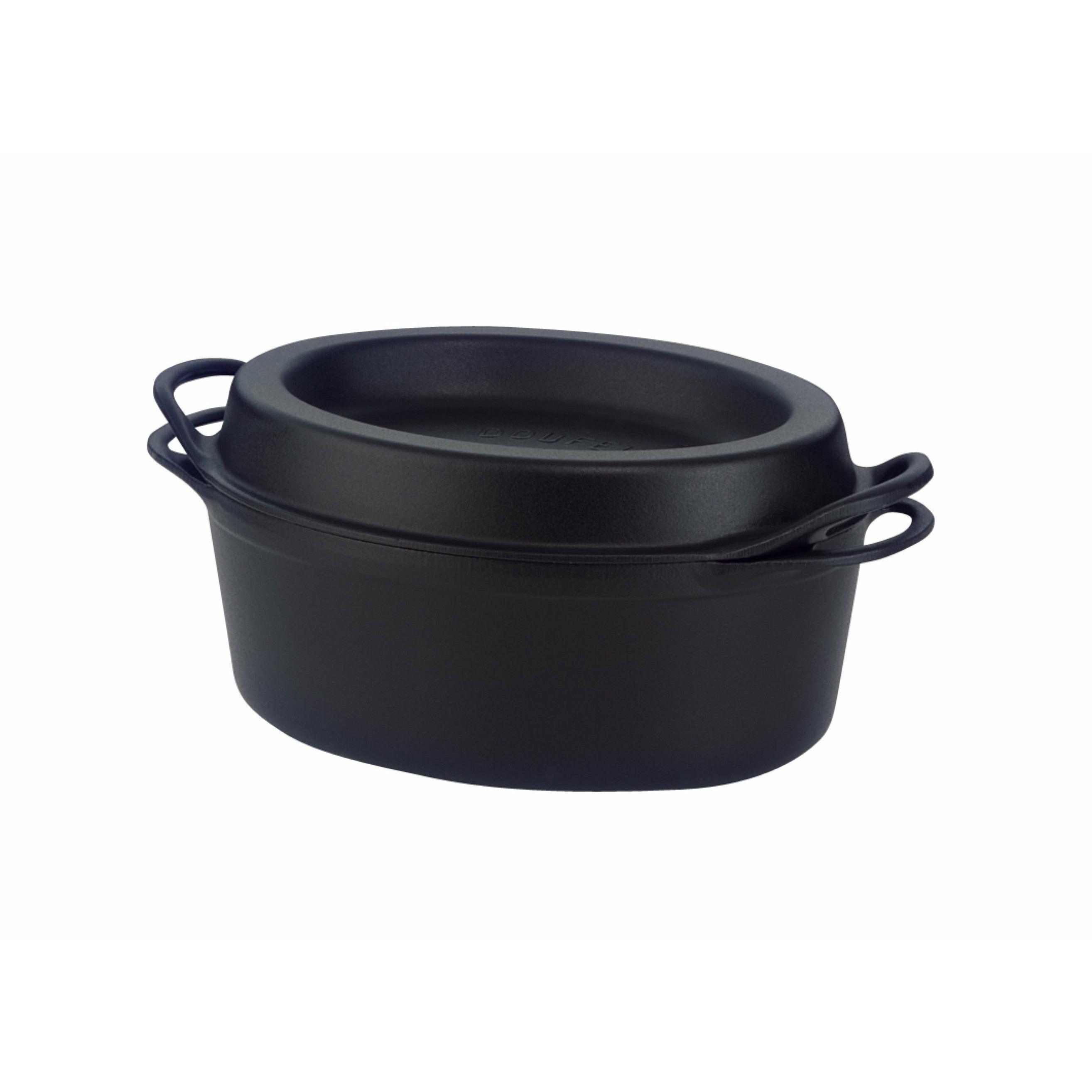 [product_category]-Le Creuset Doufeu Ovaler Doufeu 32 Cm, Black-Le Creuset-24147094852-25084320000460-LEC-1