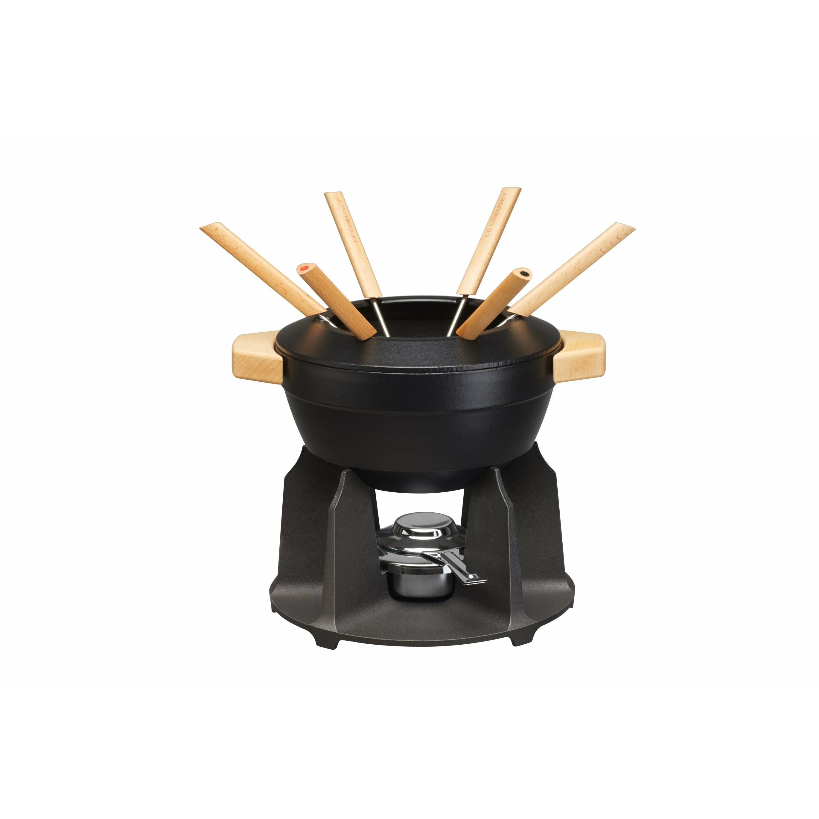 [product_category]-Le Creuset Fondue Set De Luxe 2 L, Black-Le Creuset-24147240242-60612000000460-LEC-1