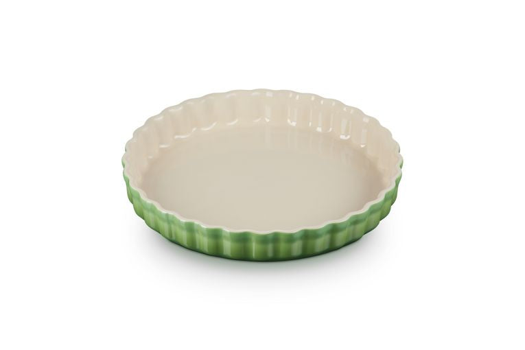 [product_category]-Le Creuset Heritage Fluted Flan Dish 28 Cm, Bamboo-Le Creuset-843251166572-71120284080001-LEC-1