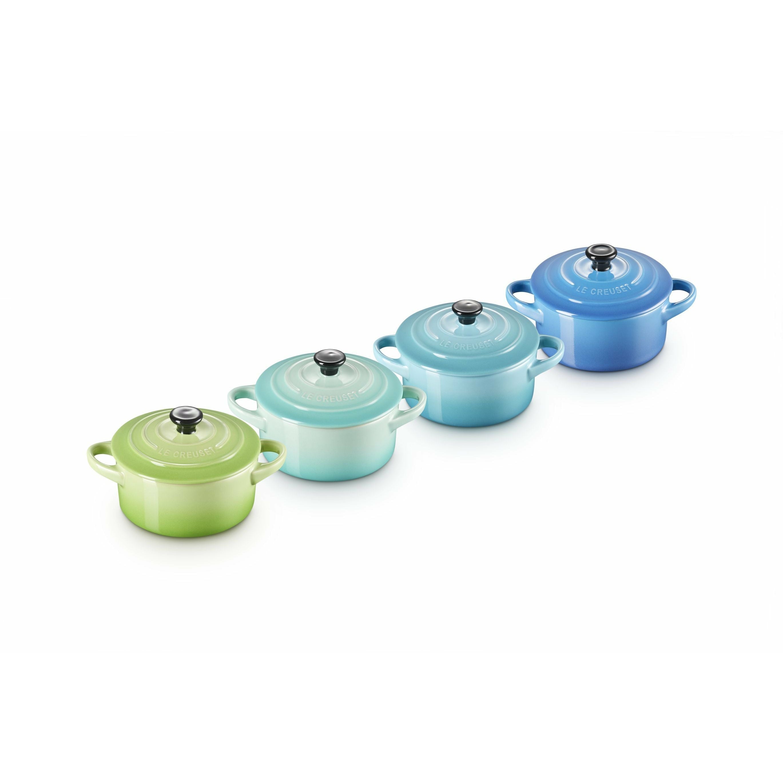 [product_category]-Le Creuset Mini Cocotte 10 X 5 Cm Blue, 4 Pcs.-Le Creuset-843251134052-79212105139100-LEC-2