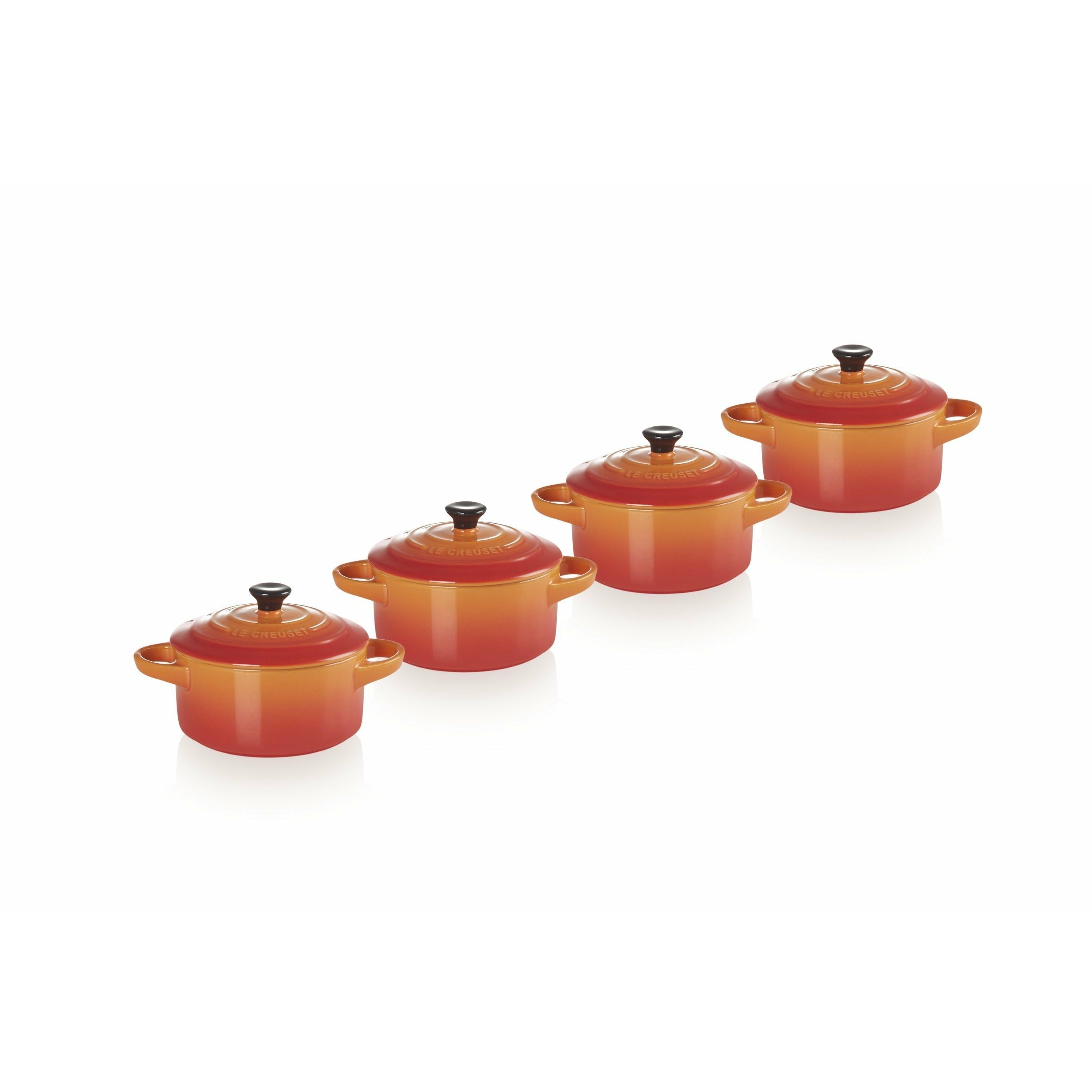 [product_category]-Le Creuset Mini Cocotte 10 X 5 Cm Oven Red, 4 Pcs.-Le Creuset-843251107445-79212100900100-LEC-4