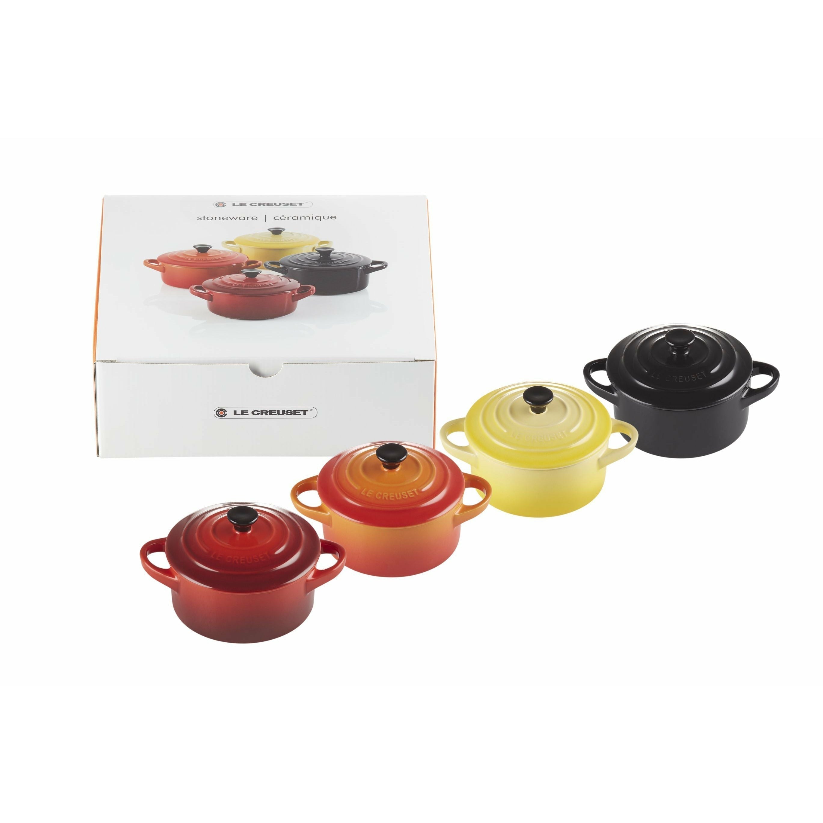 [product_category]-Le Creuset Mini Cocotte 10 X 5 Cm Red, 4 Pcs.-Le Creuset-843251145591-79212105129100-LEC-2