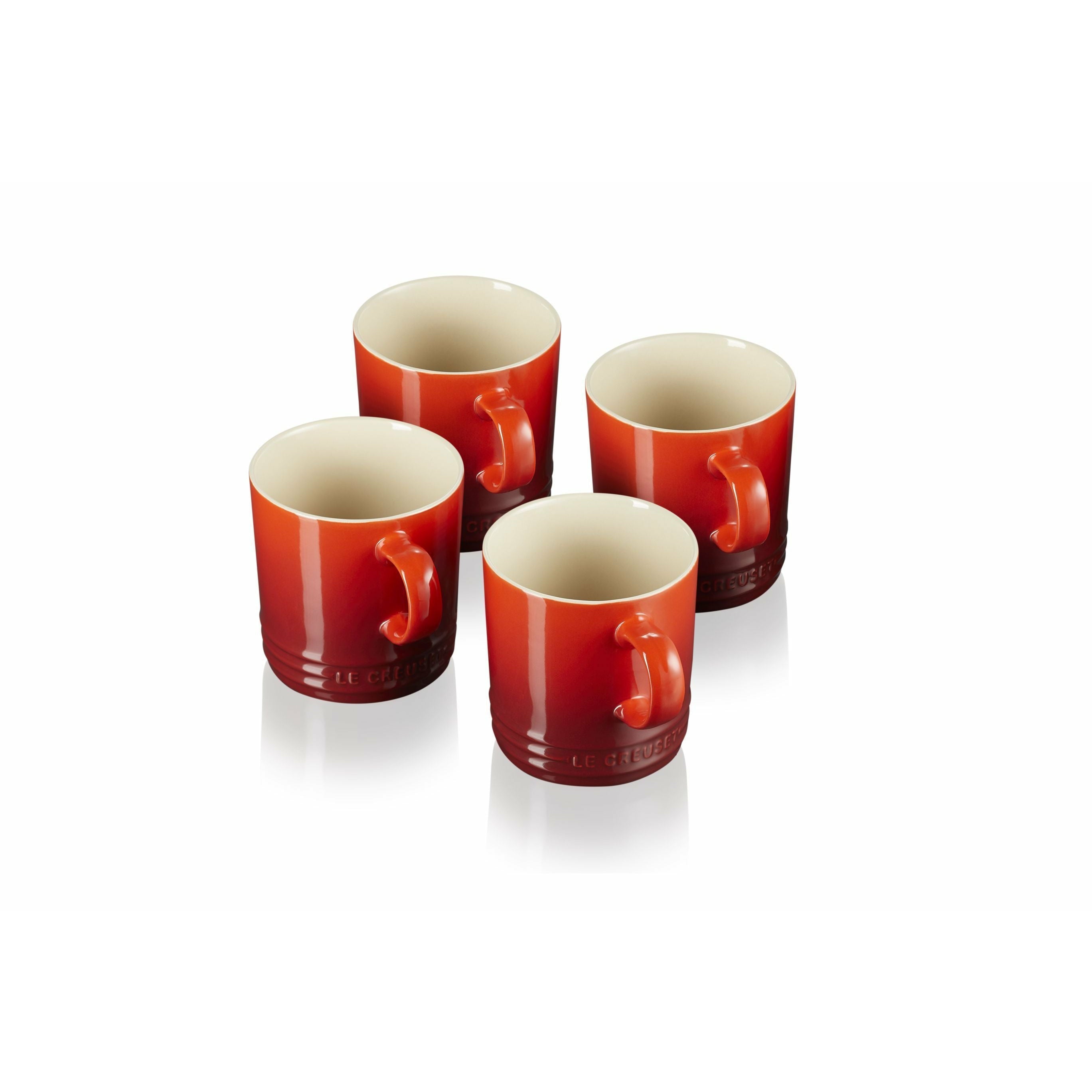 [product_category]-Le Creuset Mug 350 Ml Cherry Red, 4 Pcs.-Le Creuset-843251116218-79113350600000-LEC-1