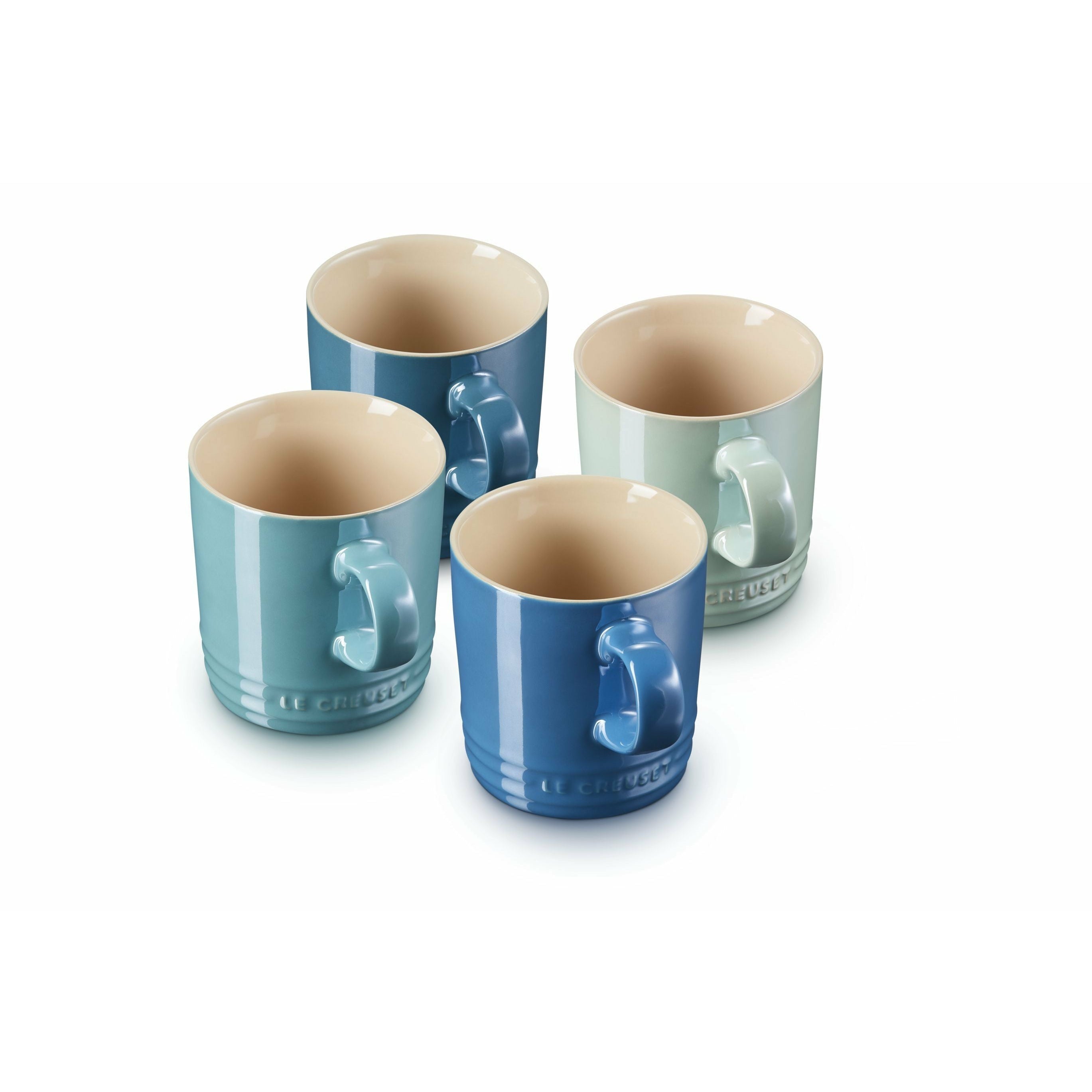[product_category]-Le Creuset Mug Metallics 350 Ml Blue, 4 Pcs.-Le Creuset-630870278003-69113358139031-LEC-1