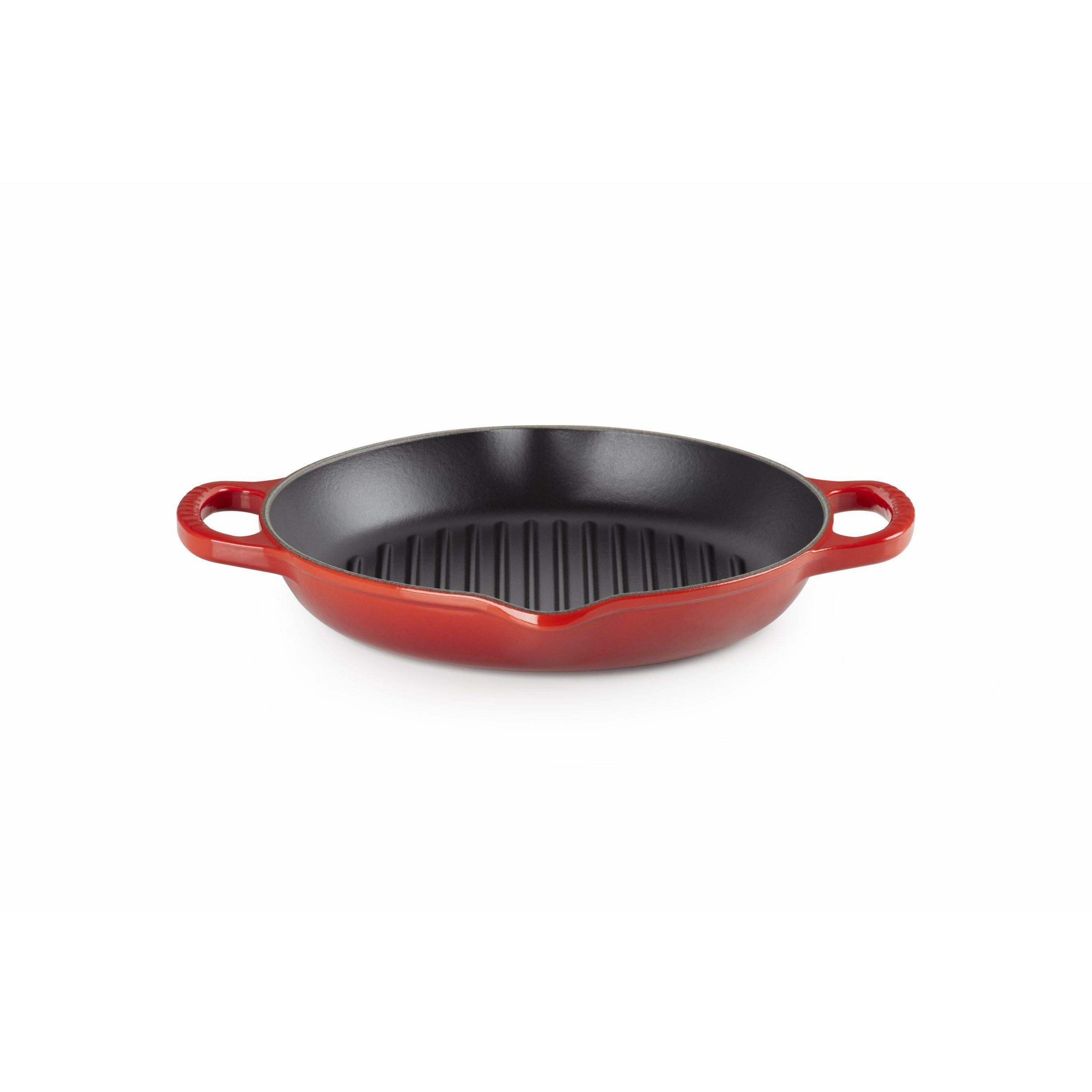 [product_category]-Le Creuset Nature High Round Grill Pan 25 Cm, Cherry Red-Le Creuset-24147307167-20208250600422-LEC-3