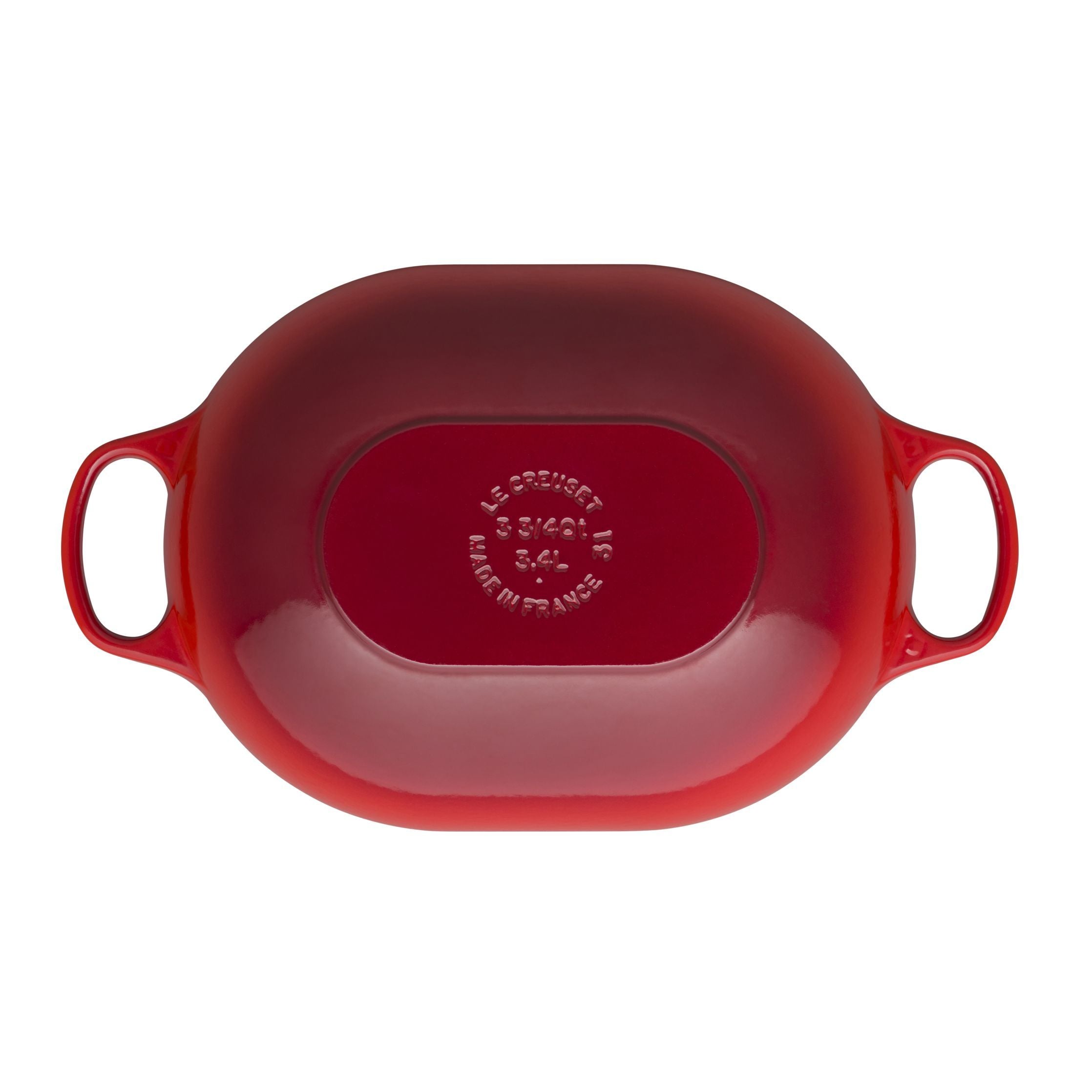 [product_category]-Le Creuset Nature Oblong Roaster 3,4 L, Cherry Red-Le Creuset-24147308058-21112310602430-LEC-4