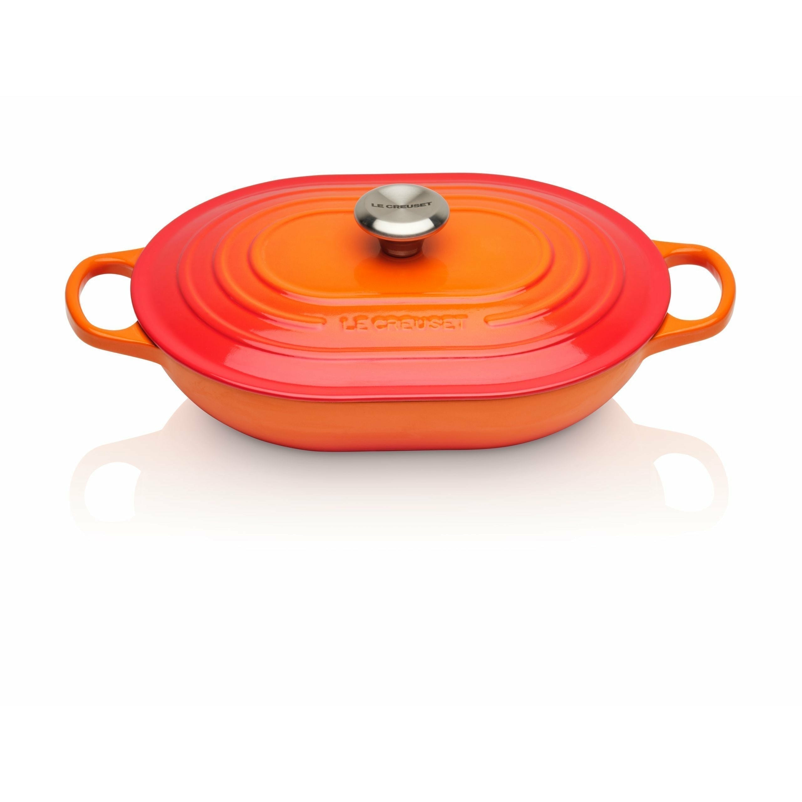 [product_category]-Le Creuset Nature Oblong Roaster 3,4 L, Oven Red-Le Creuset-24147305903-21112310902430-LEC-4