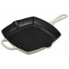 Le Creuset Nature Square Grill Pan 26 cm, meringue