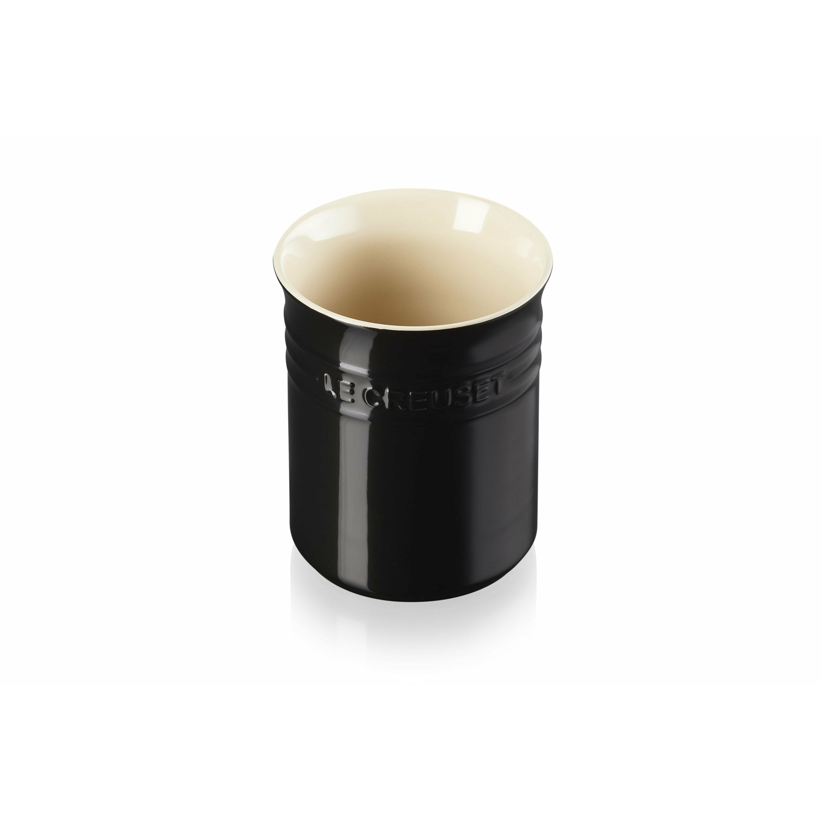 [product_category]-Le Creuset Pot For Cooking Trowels 1 L, Glossy Black-Le Creuset-843251100132-71501111400001-LEC-1