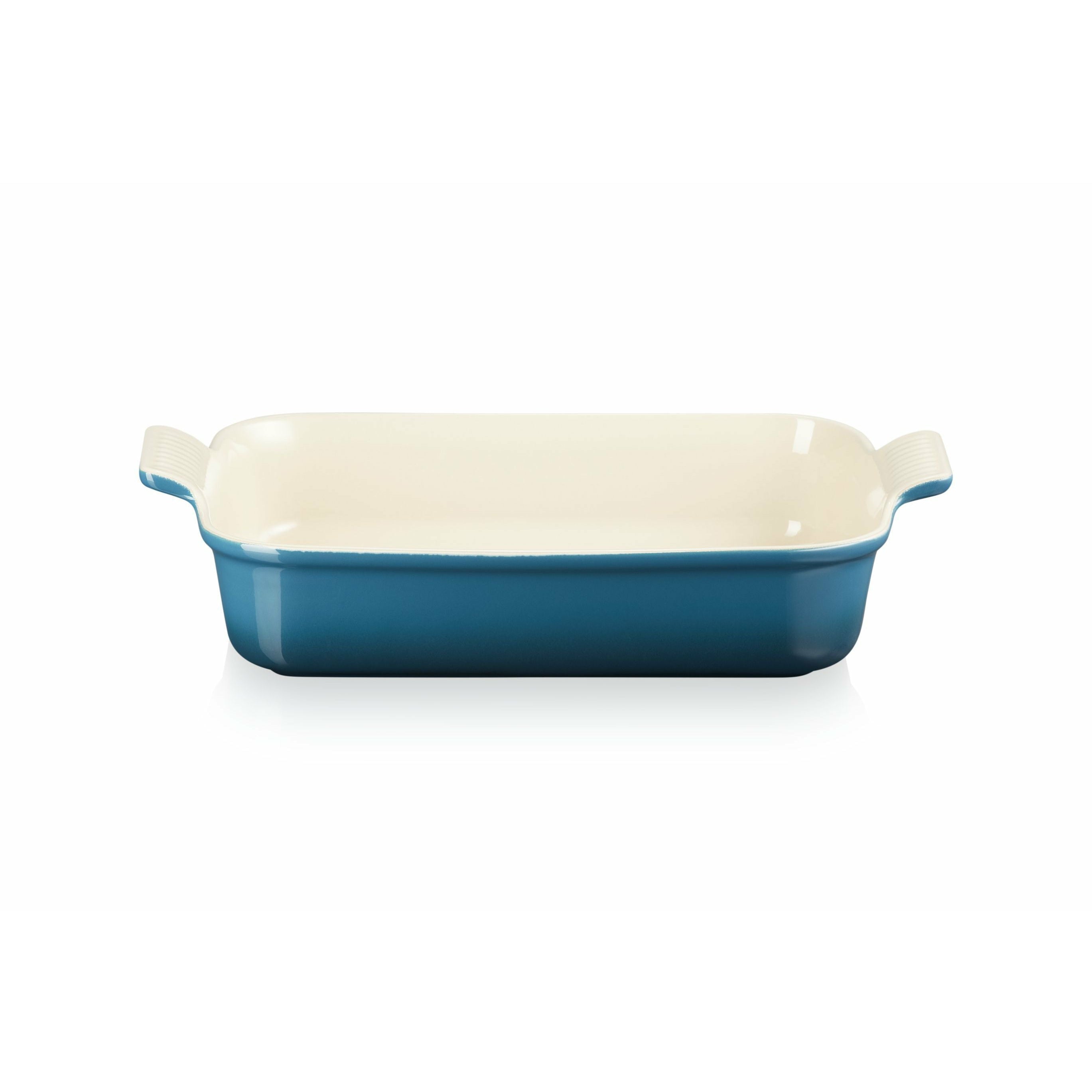 [product_category]-Le Creuset Rectangular Baking Dish Tradition 32 Cm, Deep Teal-Le Creuset-843251136377-71102326420001-LEC-3