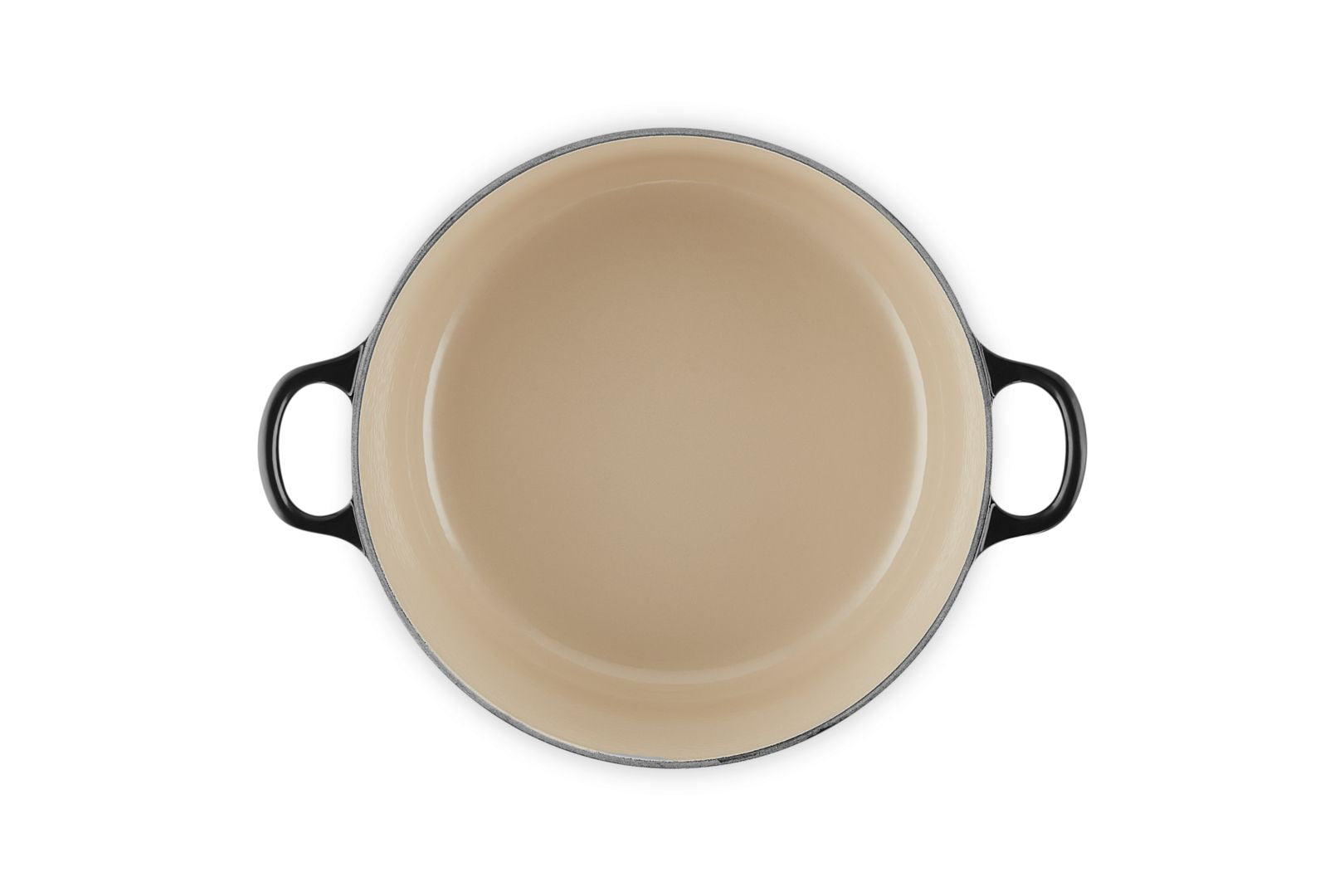 [product_category]-Le Creuset Round Casserole With Glass Lid 24 Cm, Black Onyx-Le Creuset-0024147314202-27001241402423-LEC-4