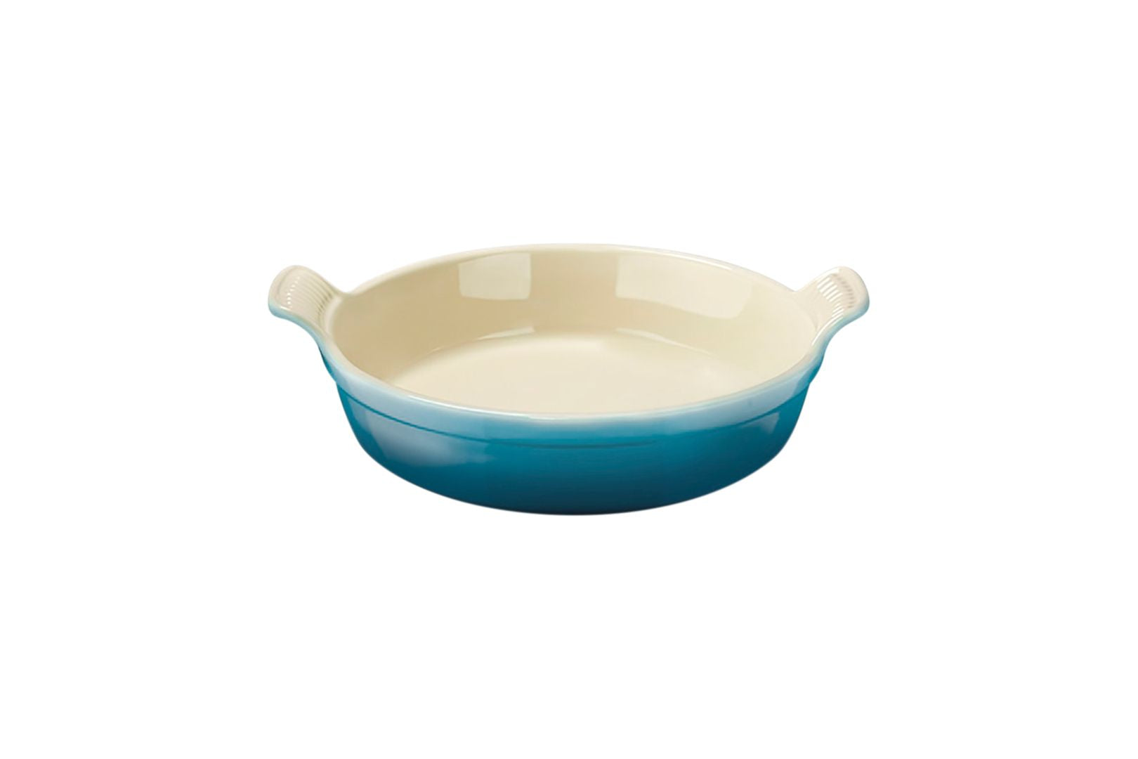 [product_category]-Le Creuset Round Traditional Casserole Dish 24 Cm, Deep Teal-Le Creuset-0630870270588-61129246420007-LEC-1