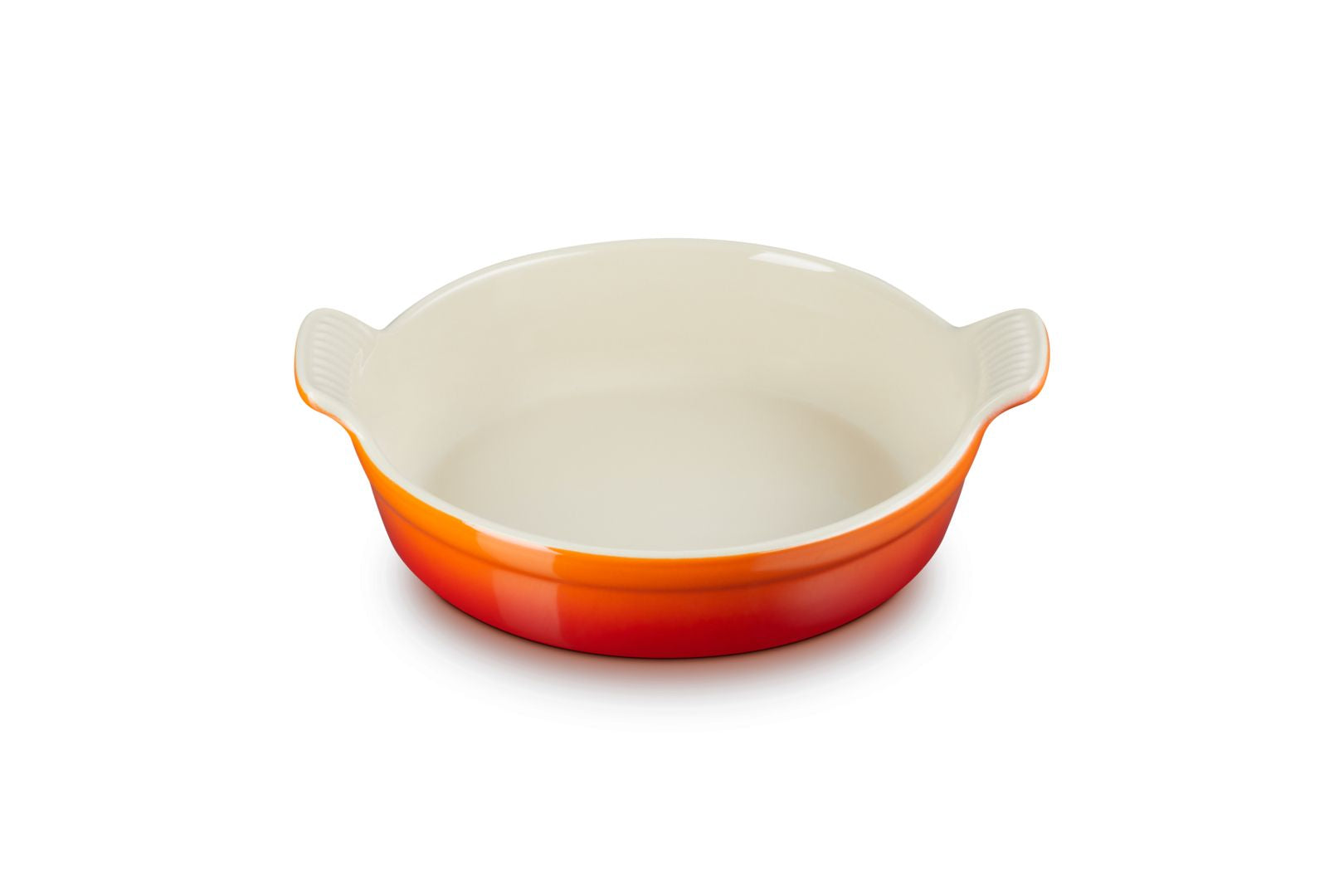 [product_category]-Le Creuset Round Traditional Casserole Dish 24 Cm, Volcanic-Le Creuset-0630870244367-91062124090108-LEC-1