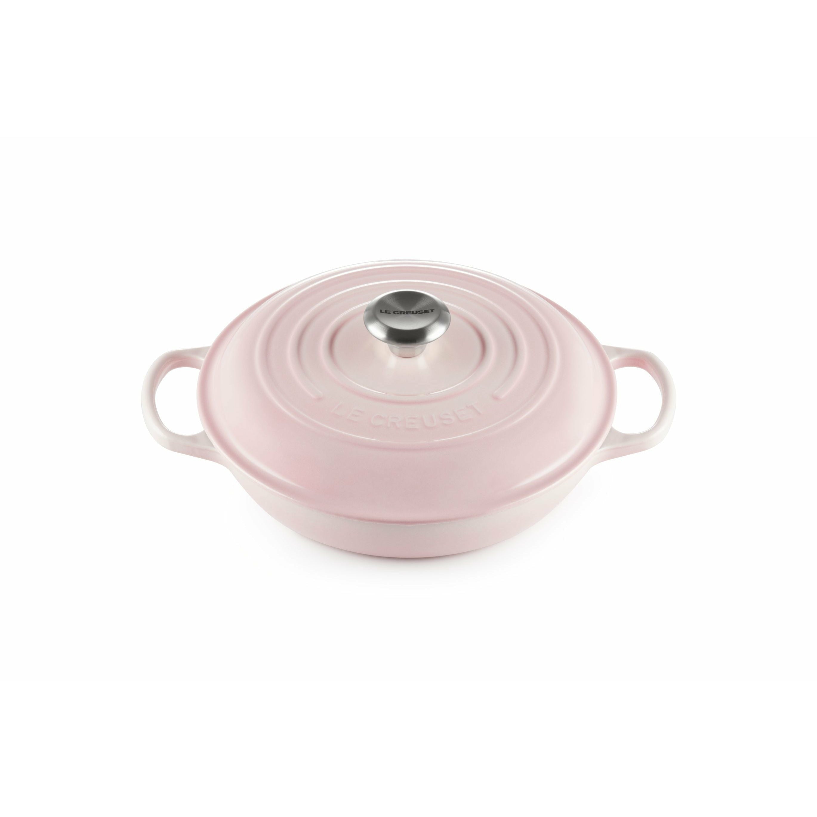 [product_category]-Le Creuset Signature Gourmet Professional Pot 26 Cm, Shell Pink-Le Creuset-24147312666-21180267774430-LEC-1