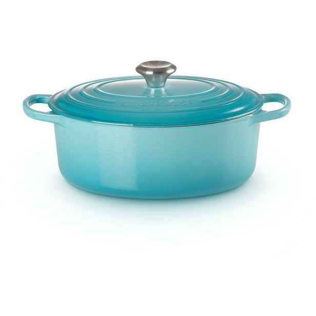 [product_category]-Le Creuset Signature Oval Roaster 29 Cm, Caribbean-Le Creuset-24147263104-21178291702430-LEC-1
