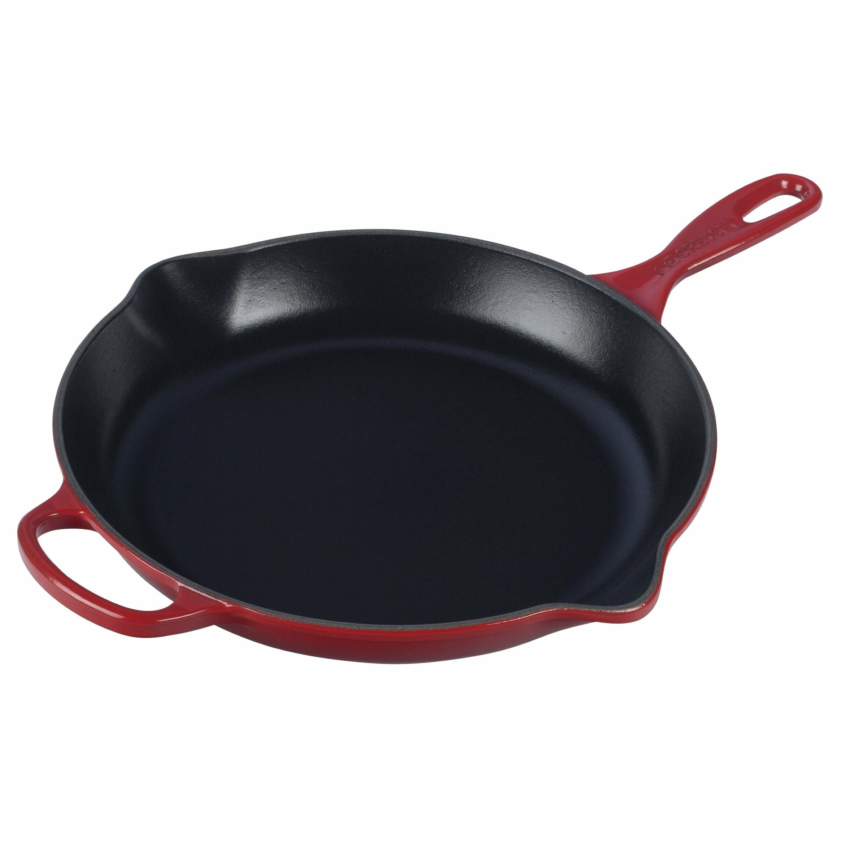 [product_category]-Le Creuset Signature Round Frying And Serving Pan 23 Cm, Cherry Red-Le Creuset-24147240464-20182230600422-LEC-1