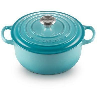 [product_category]-Le Creuset Signature Round Roaster 20 Cm, Caribbean-Le Creuset-24147264033-21177201702430-LEC-2