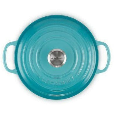 [product_category]-Le Creuset Signature Round Roaster 20 Cm, Caribbean-Le Creuset-24147264033-21177201702430-LEC-4