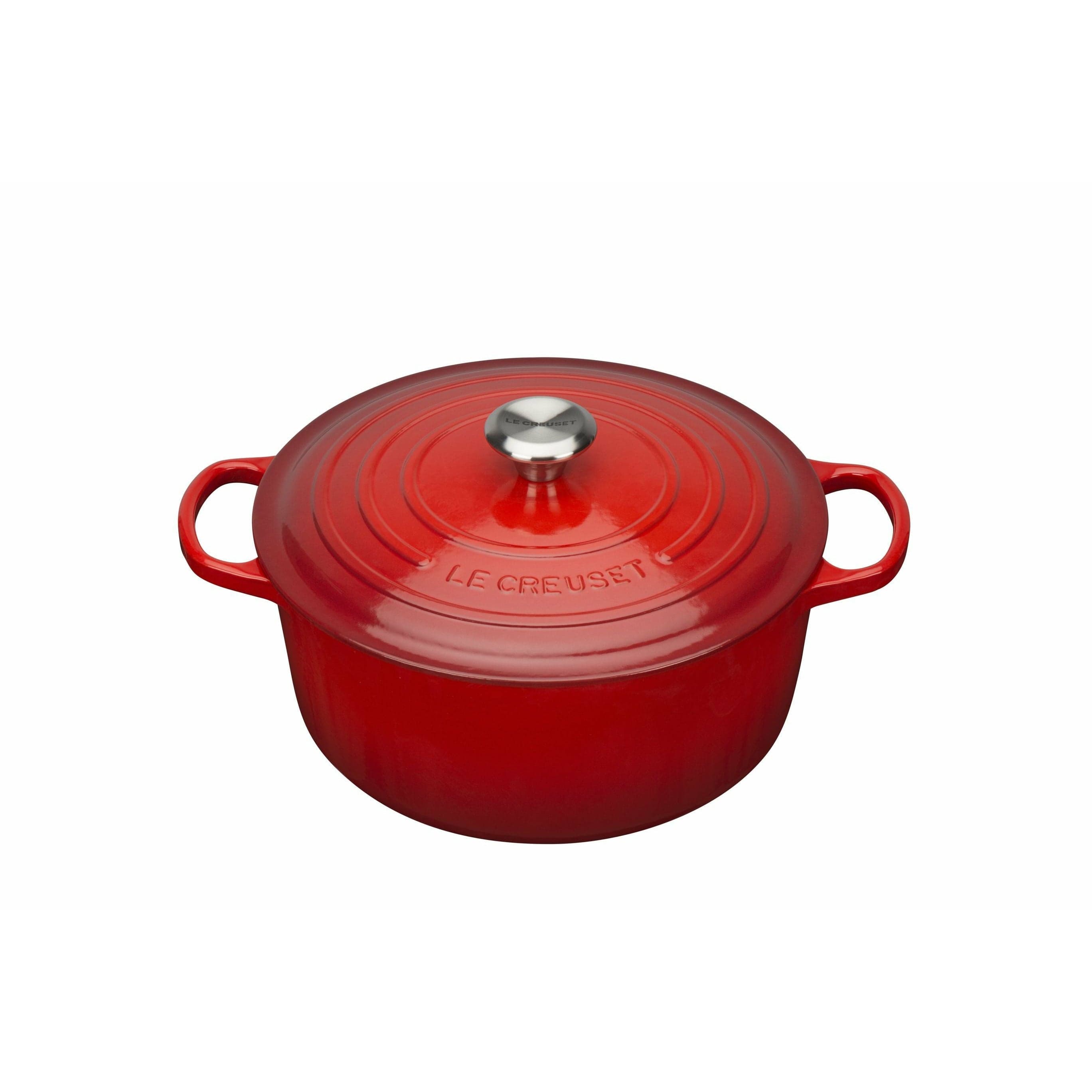 [product_category]-Le Creuset Signature Round Roaster 24 Cm, Cherry Red-Le Creuset-24147259770-21177240602430-LEC-1