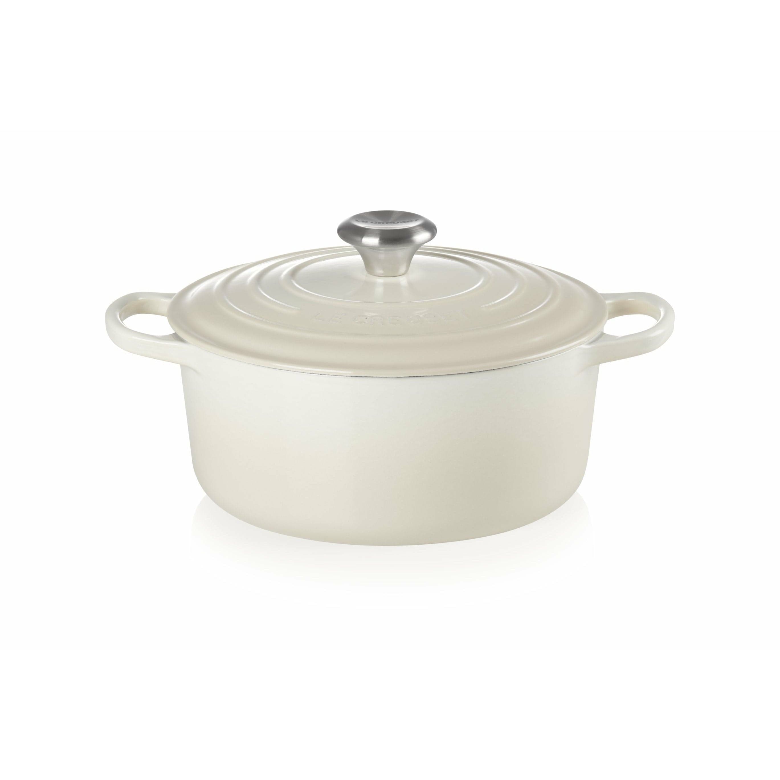 [product_category]-Le Creuset Signature Round Roaster 24 Cm, Meringue-Le Creuset-24147303428-21177247164430-LEC-2