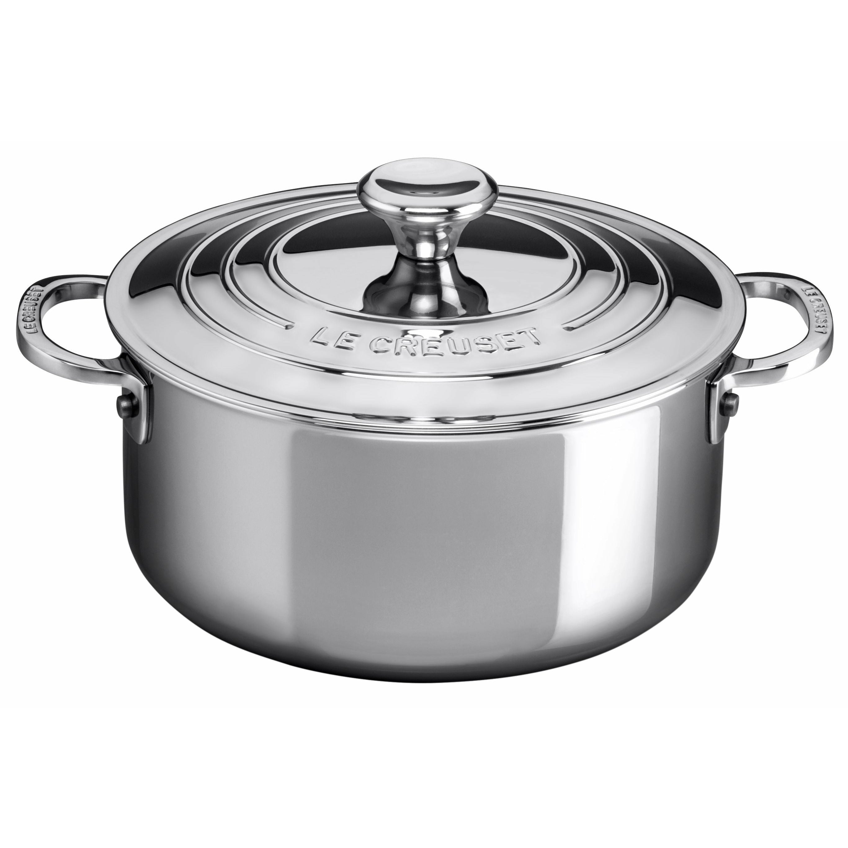 [product_category]-Le Creuset Signature Stainless Steel Casserole 5.3 L With Lid-Le Creuset-630870155205-96602124000000-LEC-1