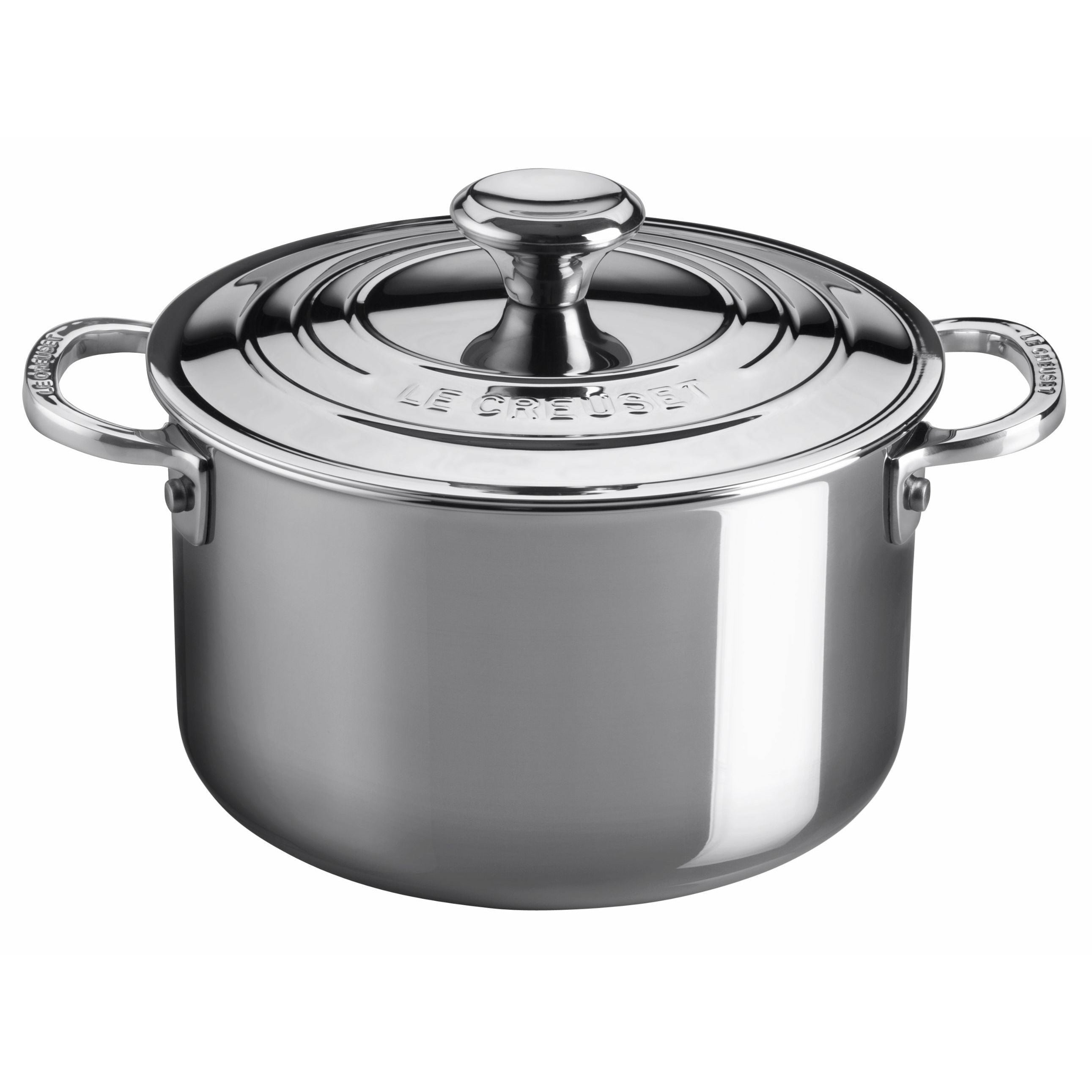 [product_category]-Le Creuset Signature Stainless Steel Deep Casserole With Lid, 2.8 L-Le Creuset-630870155182-96600618000000-LEC-1
