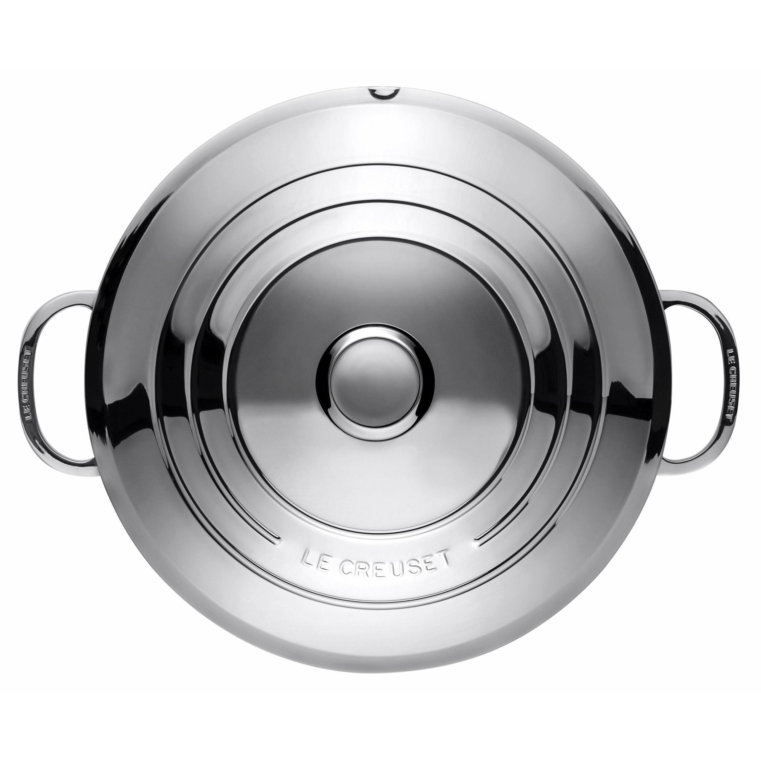 [product_category]-Le Creuset Signature Stainless Steel Shallow Casserole 4.8 L With Lid-Le Creuset-630870155229-96600730000100-LEC-3